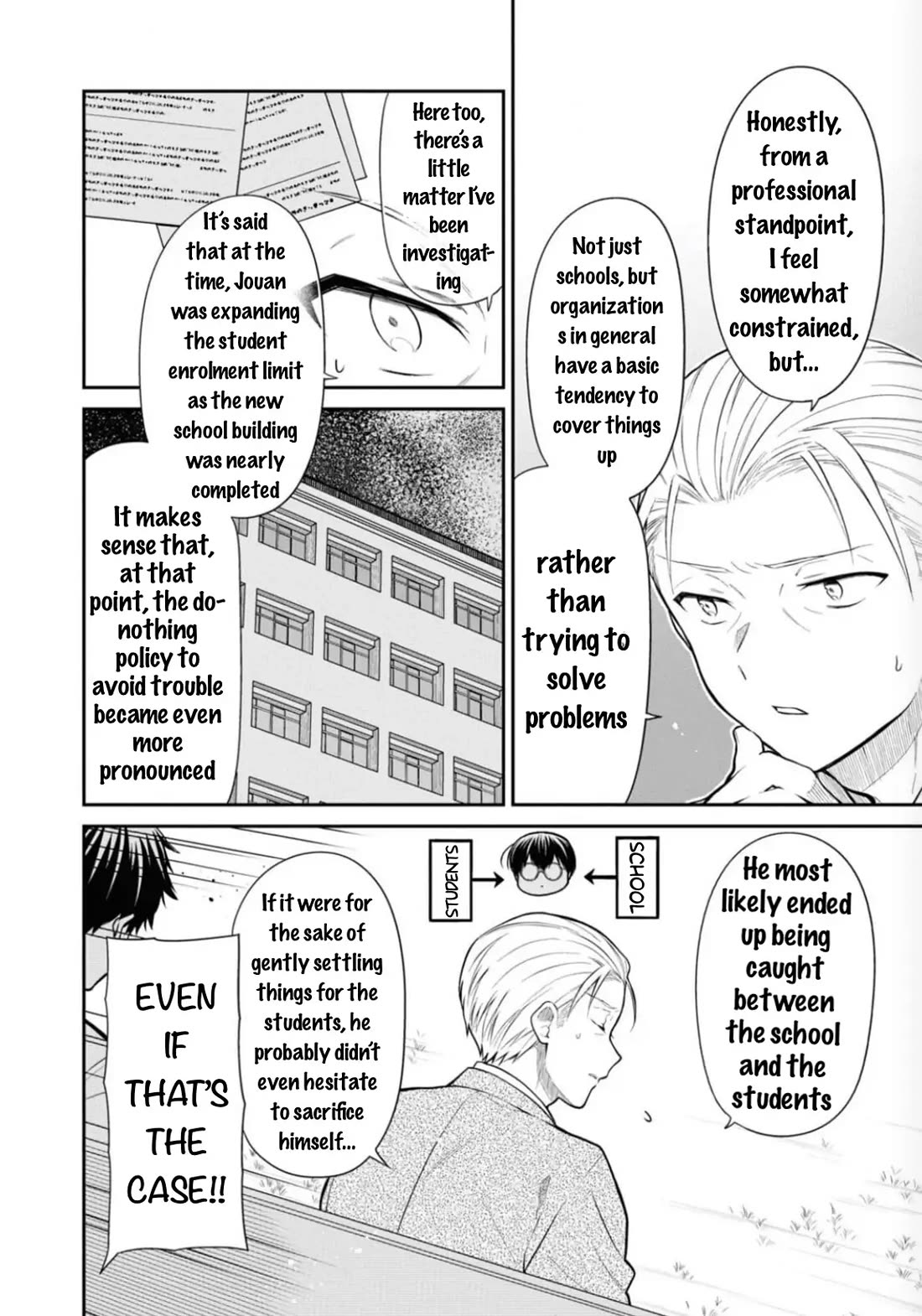 1-nen A-gumi no Monster Chapter 67 page 6 - Chapter 67: Sensei, I don’t want to lose you