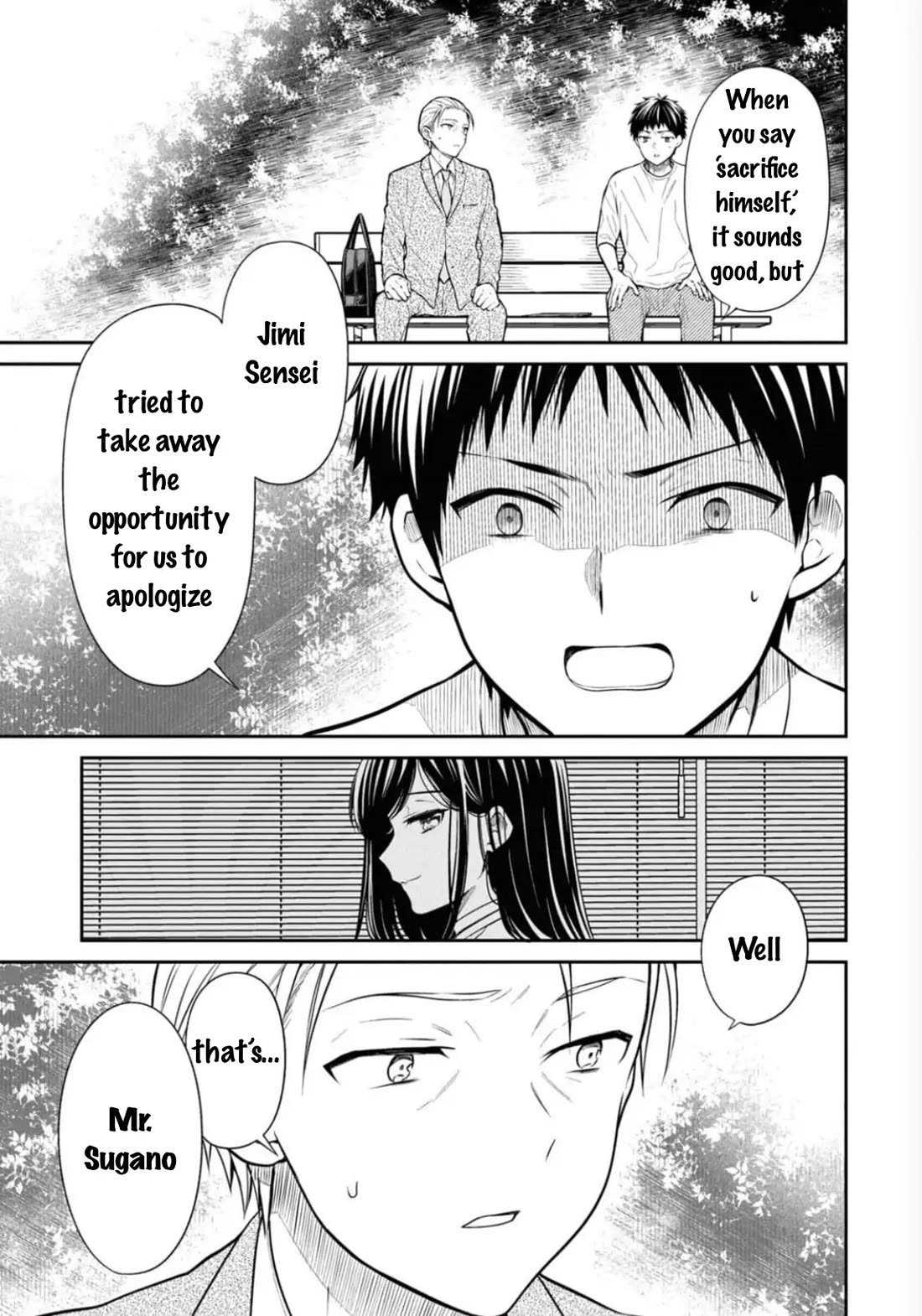 1-nen A-gumi no Monster Chapter 67 page 7 - Chapter 67: Sensei, I don’t want to lose you