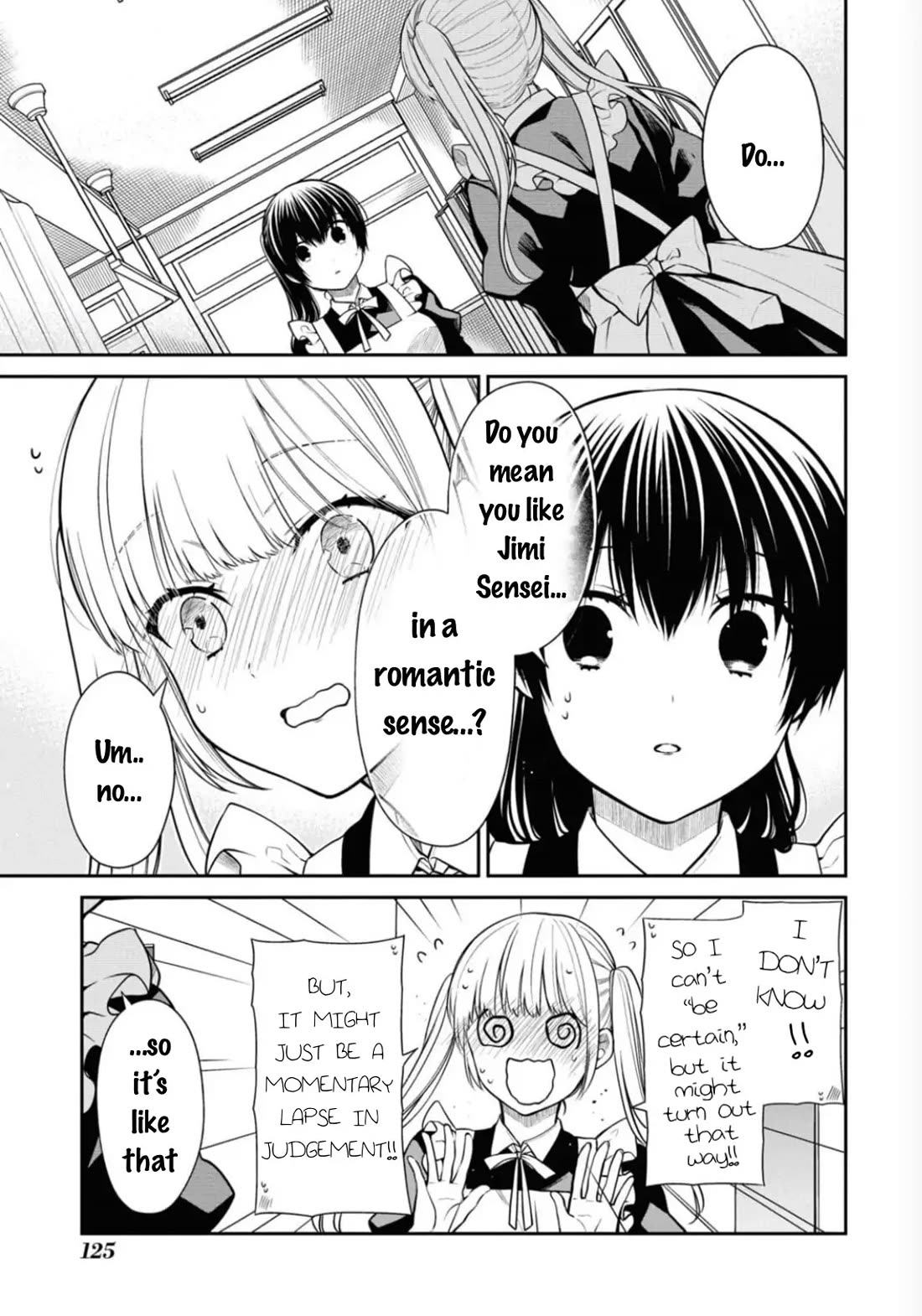 1-nen A-gumi no Monster Chapter 67 page 9 - Chapter 67: Sensei, I don’t want to lose you