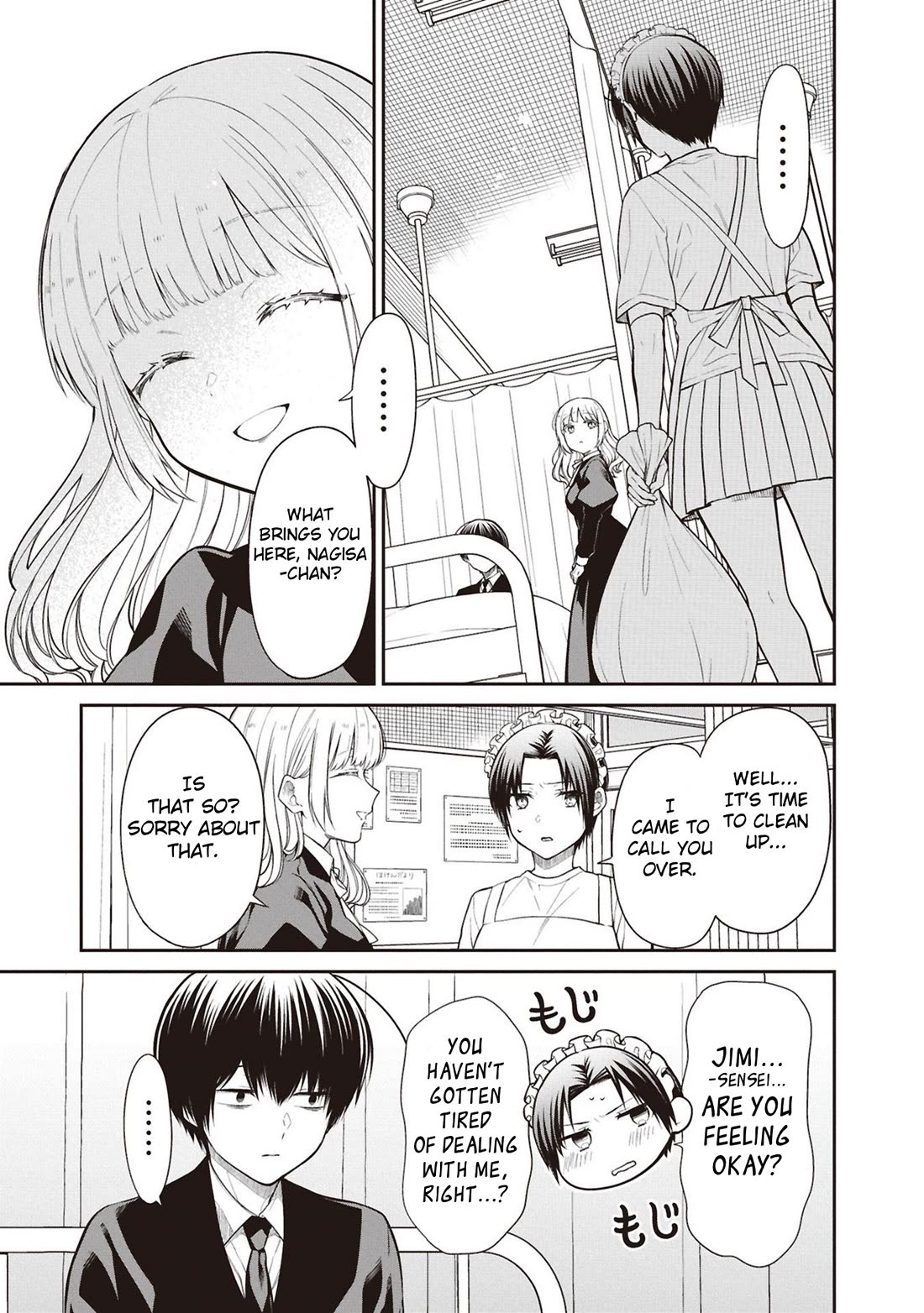 1-nen A-gumi no Monster Chapter 69 page 11 - Chapter 69: Sensei, I'm Trash After All