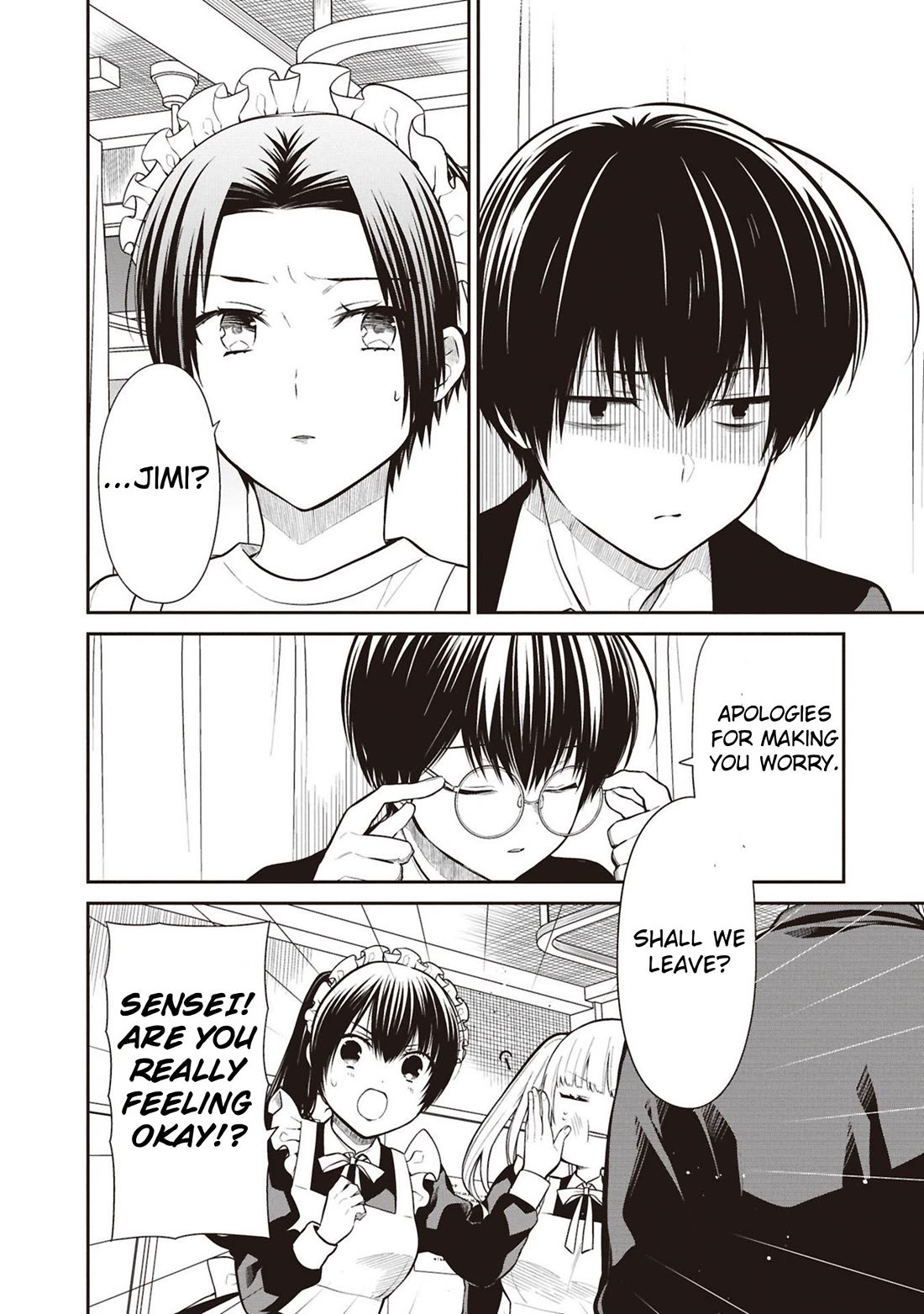 1-nen A-gumi no Monster Chapter 69 page 12 - Chapter 69: Sensei, I'm Trash After All