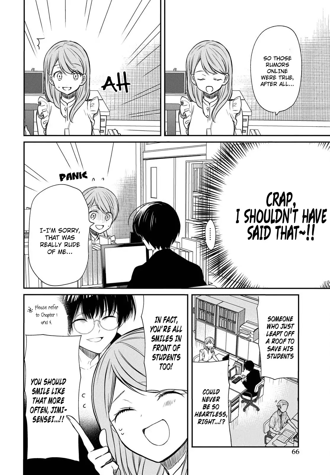 1-nen A-gumi no Monster Chapter 7 page 13 - Chapter 7: Sensei, Are you for real?