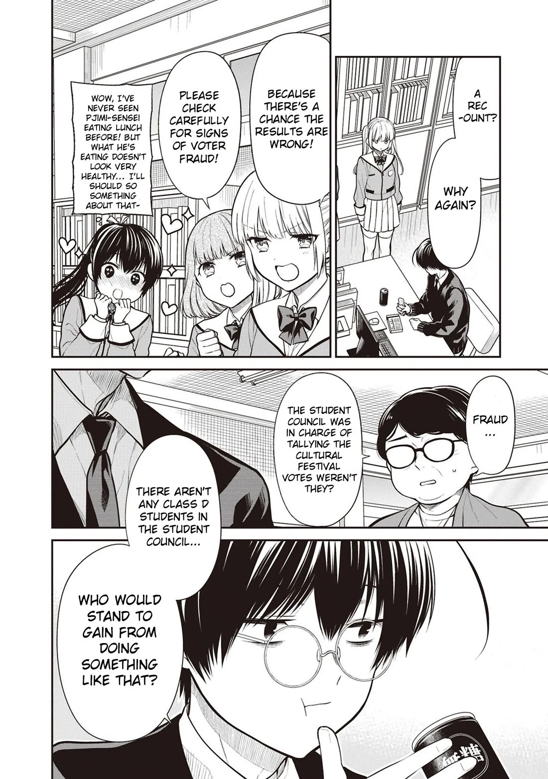 1-nen A-gumi no Monster Chapter 71 page 12 - Chapter 71: Sensei, Listen To Me