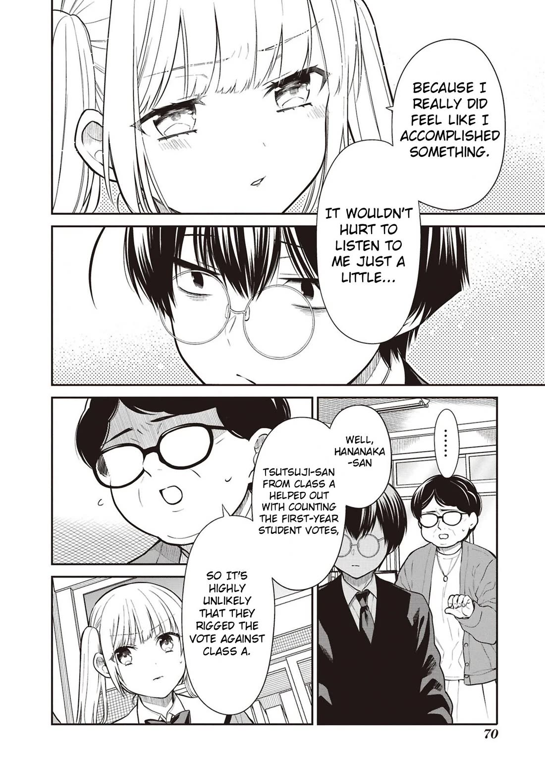 1-nen A-gumi no Monster Chapter 71 page 14 - Chapter 71: Sensei, Listen To Me