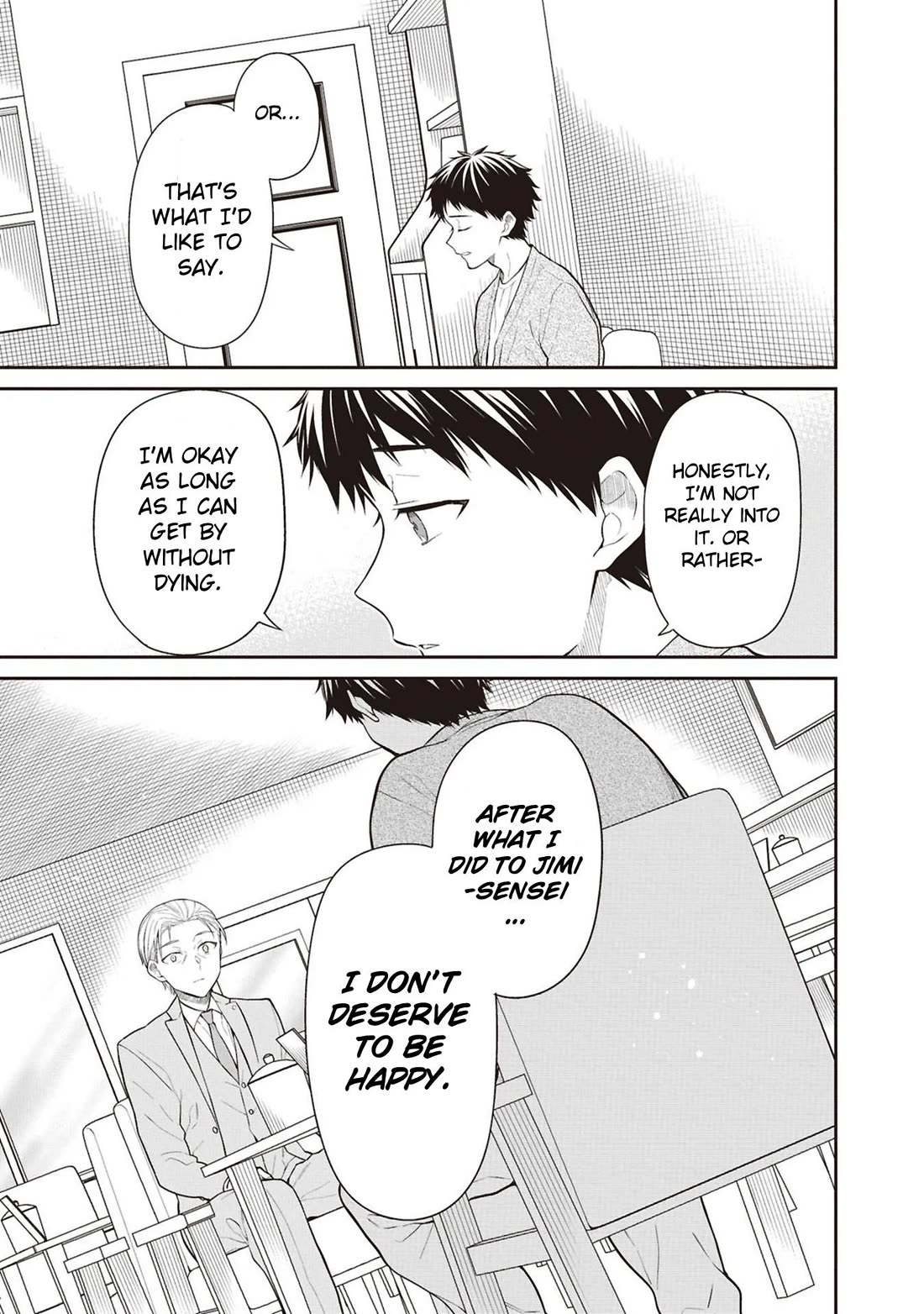 1-nen A-gumi no Monster Chapter 71 page 5 - Chapter 71: Sensei, Listen To Me