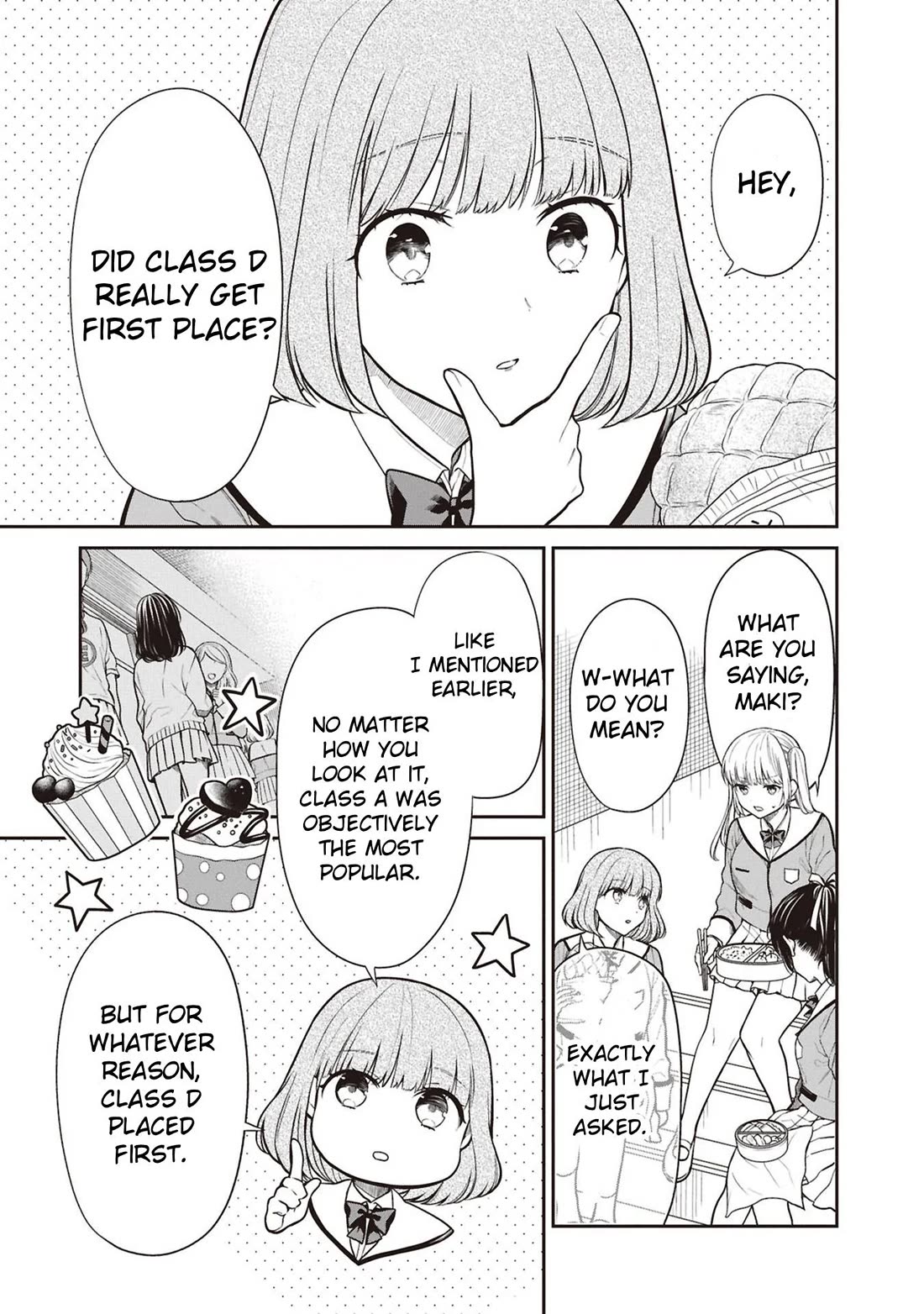 1-nen A-gumi no Monster Chapter 71 page 9 - Chapter 71: Sensei, Listen To Me