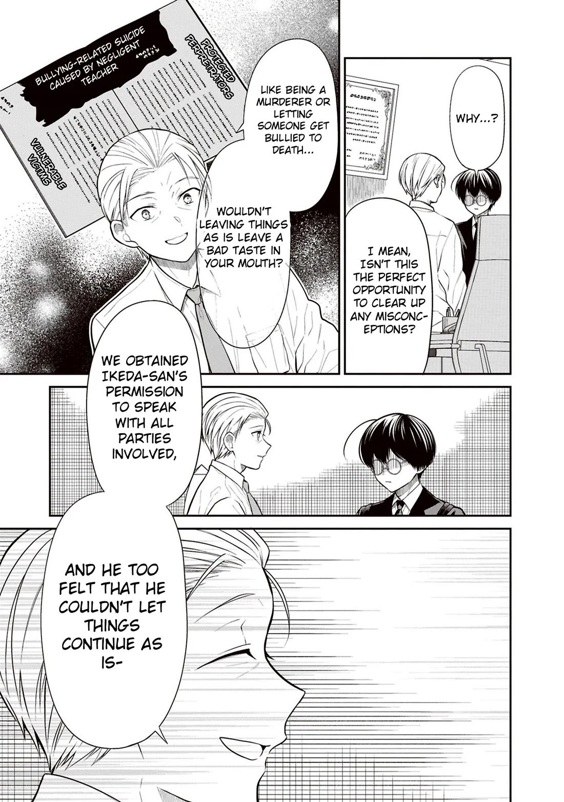 1-nen A-gumi no Monster Chapter 72 page 15 - Chapter 72: Sensei, Do You Hate Me?