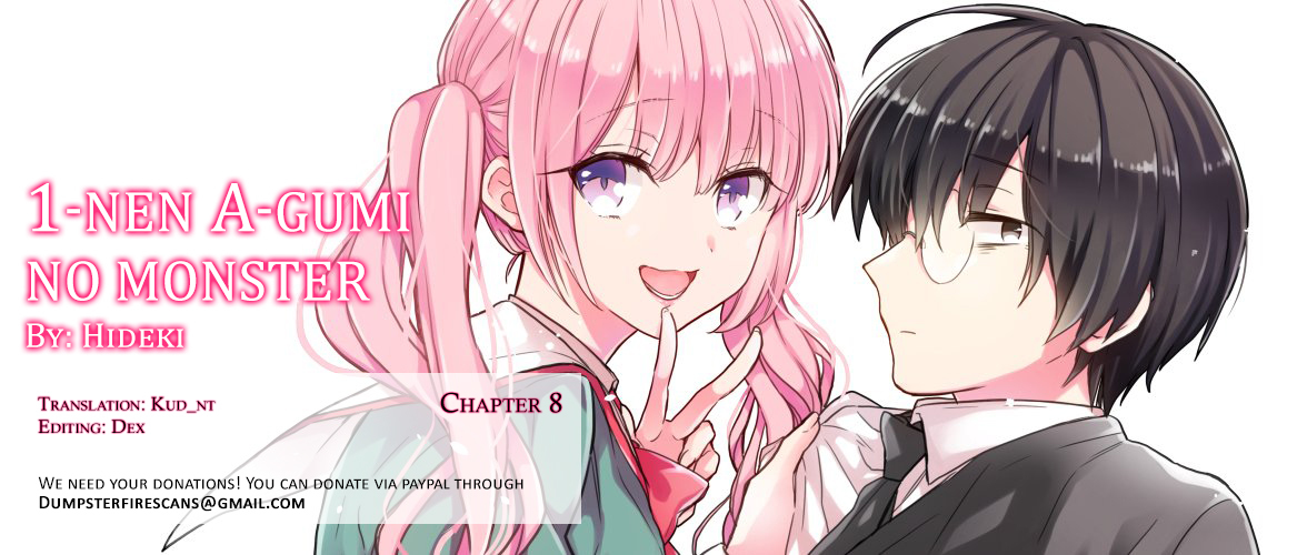 1-nen A-gumi no Monster Chapter 8 page 1 - Chapter 8: Sensei, Call me cute!