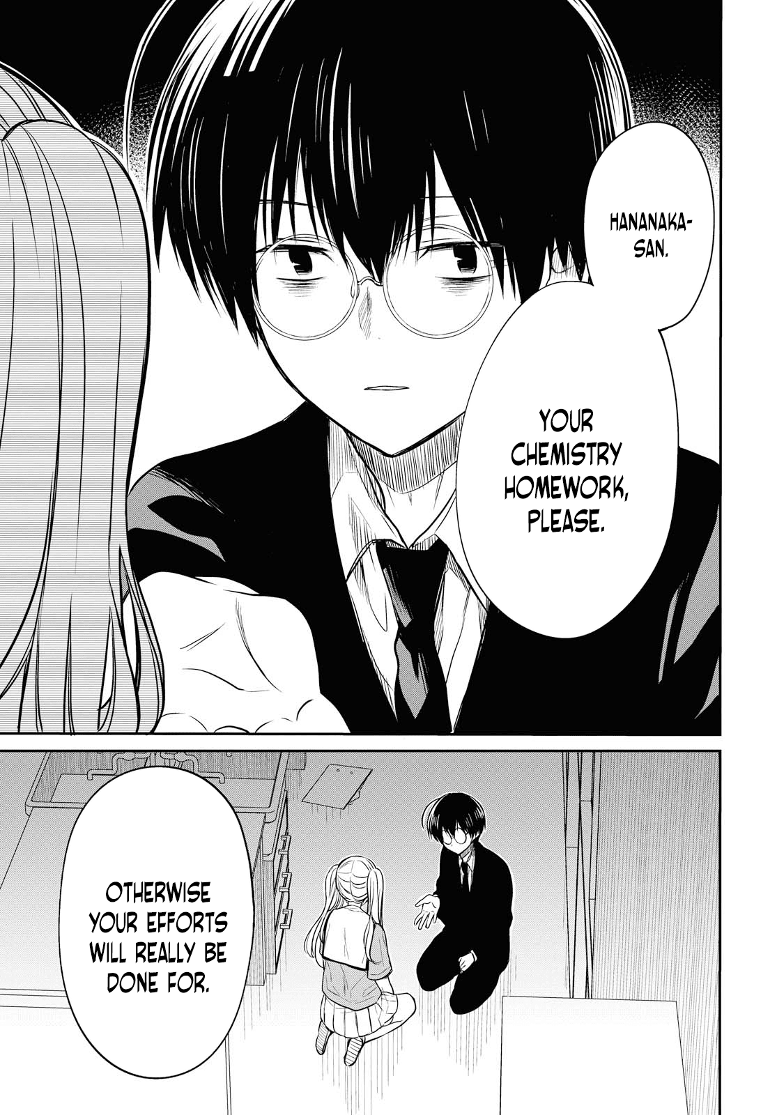 1-nen A-gumi no Monster Chapter 8 page 24 - Chapter 8: Sensei, Call me cute!