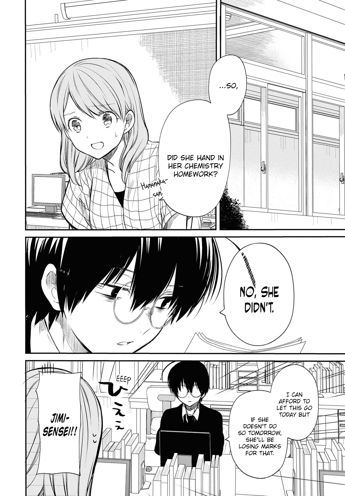 1-nen A-gumi no Monster Chapter 8 page 25 - Chapter 8: Sensei, Call me cute!