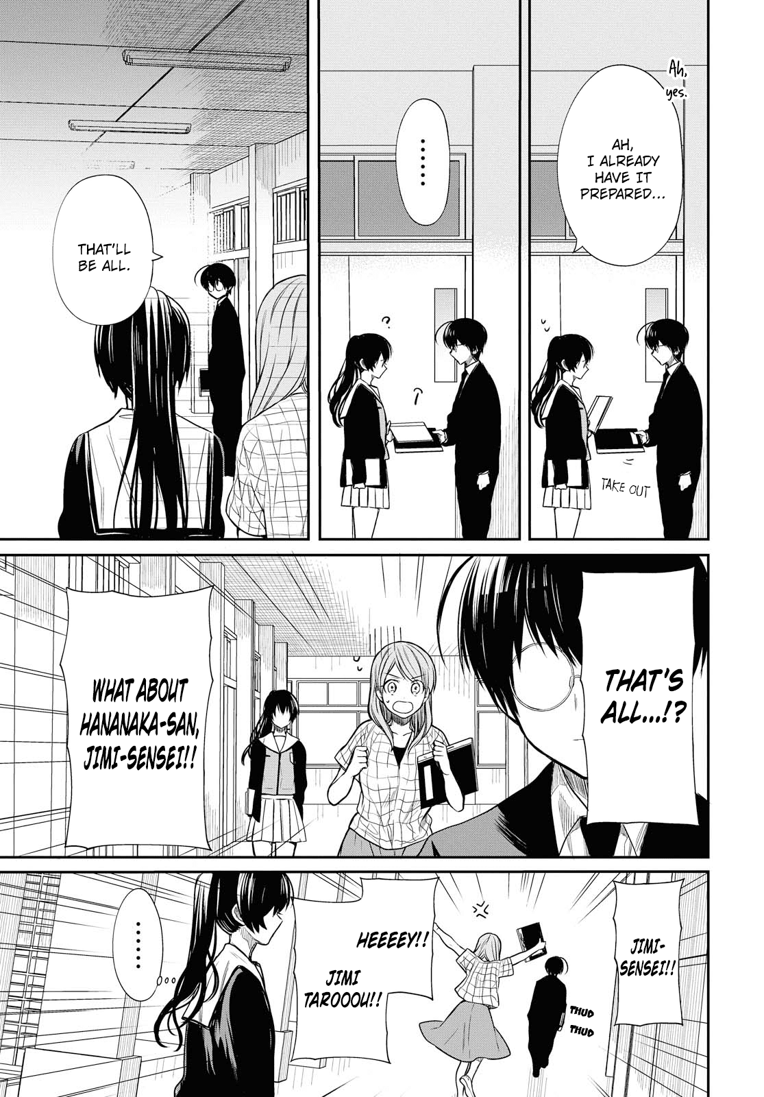 1-nen A-gumi no Monster Chapter 8 page 6 - Chapter 8: Sensei, Call me cute!