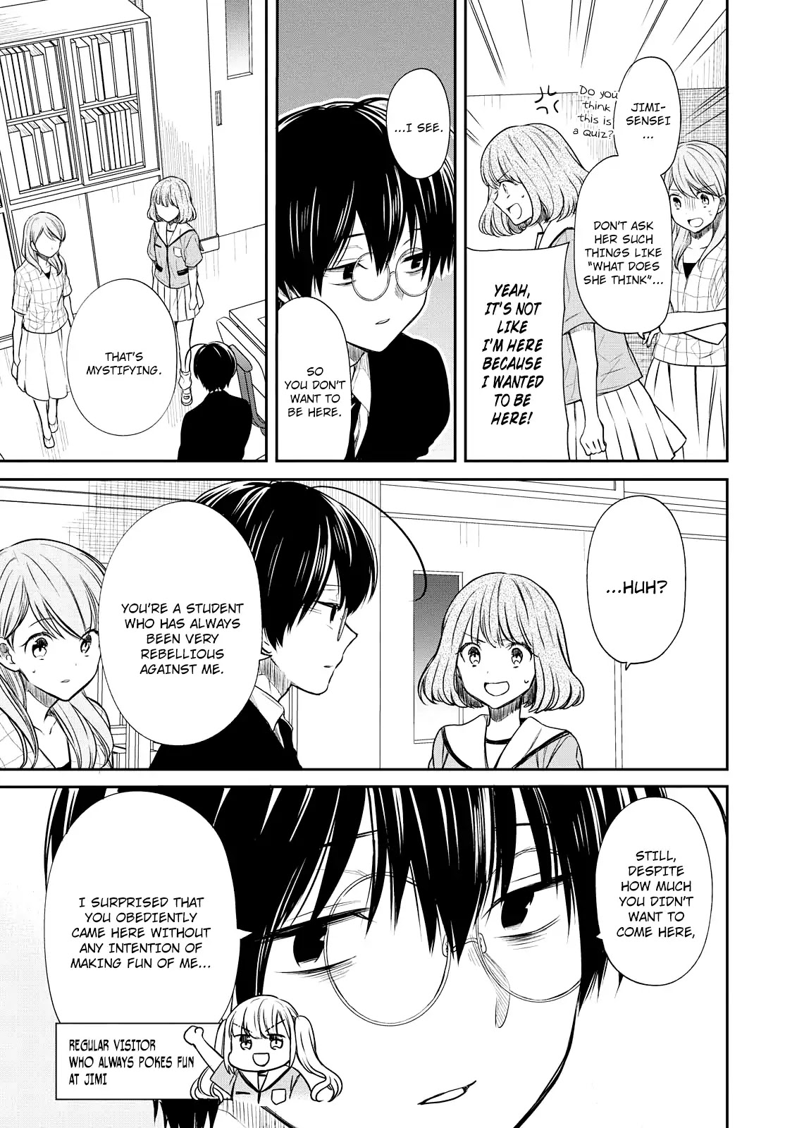 1-nen A-gumi no Monster Chapter 9 page 3 - Chapter 9: Sensei, Is It Alright This Way?