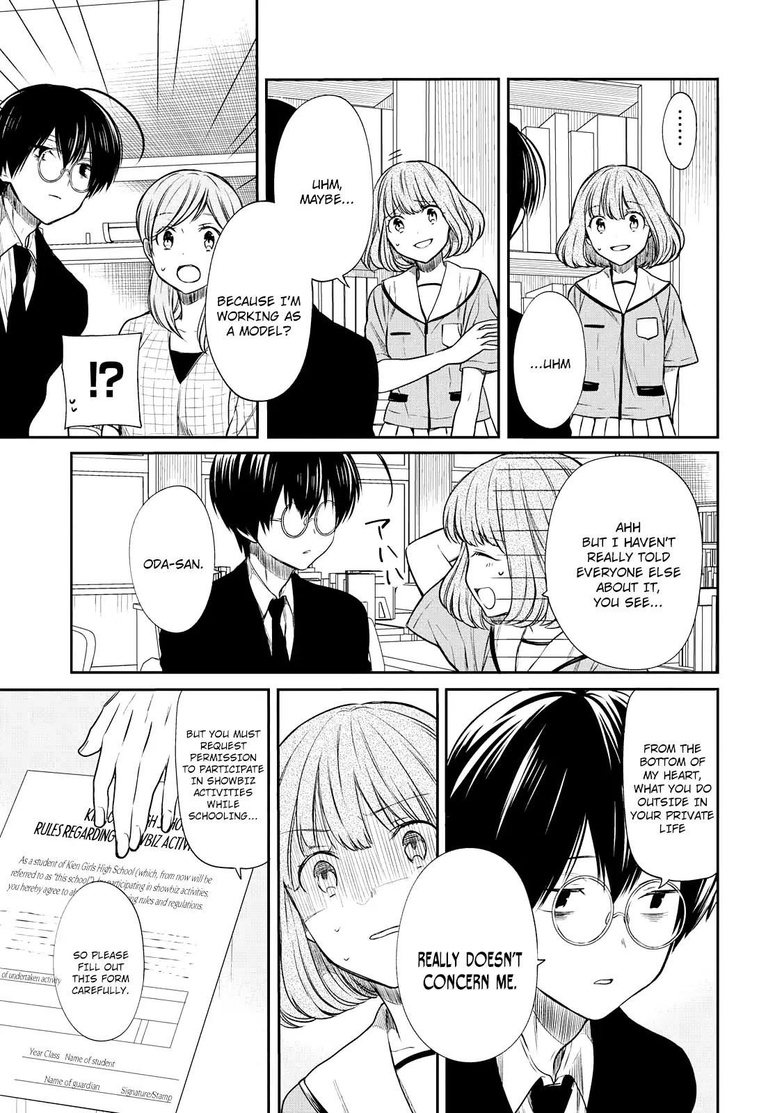 1-nen A-gumi no Monster Chapter 9 page 5 - Chapter 9: Sensei, Is It Alright This Way?