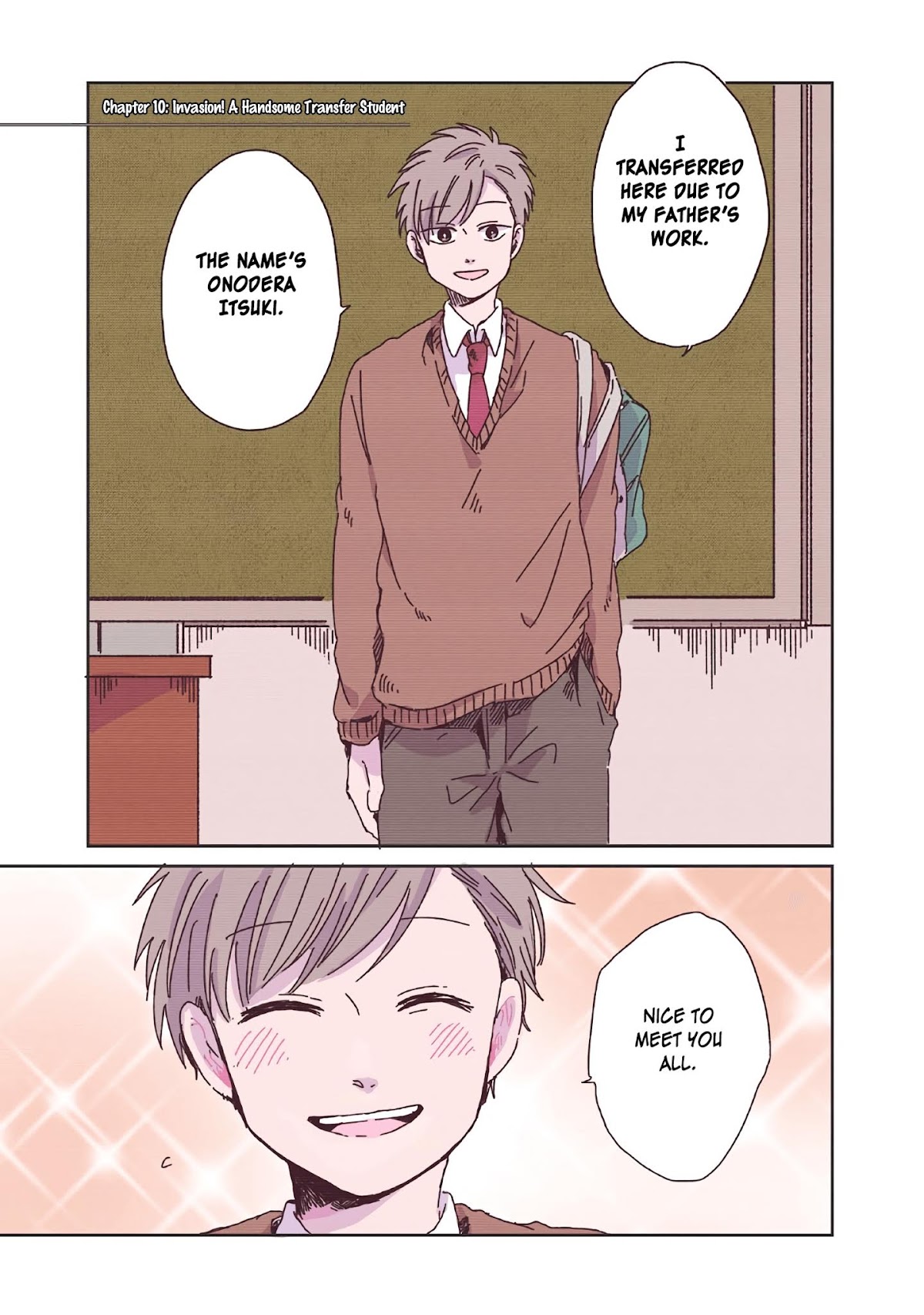 100 Days Until You Die Chapter 10 page 1 - Chapter 10: Invasion! A Handsome Transfer Student