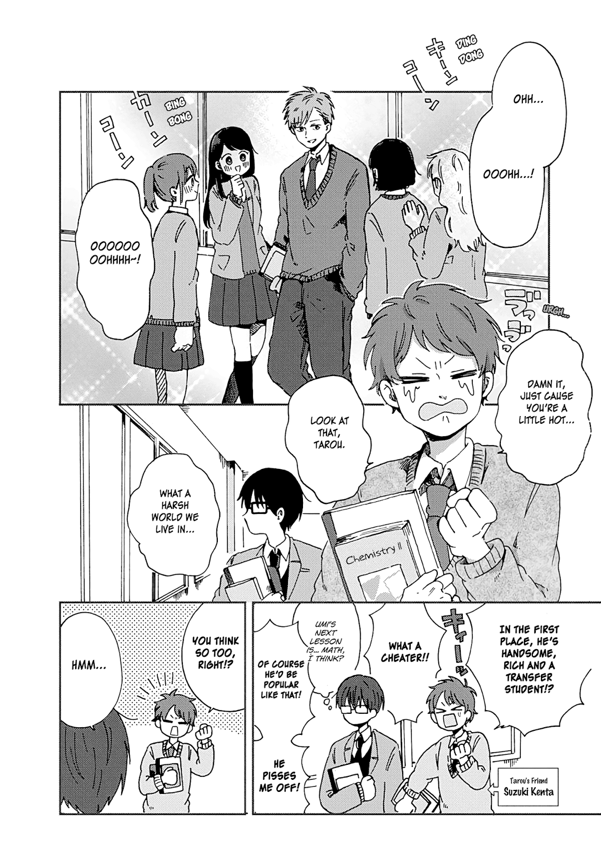 100 Days Until You Die Chapter 10 page 2 - Chapter 10: Invasion! A Handsome Transfer Student
