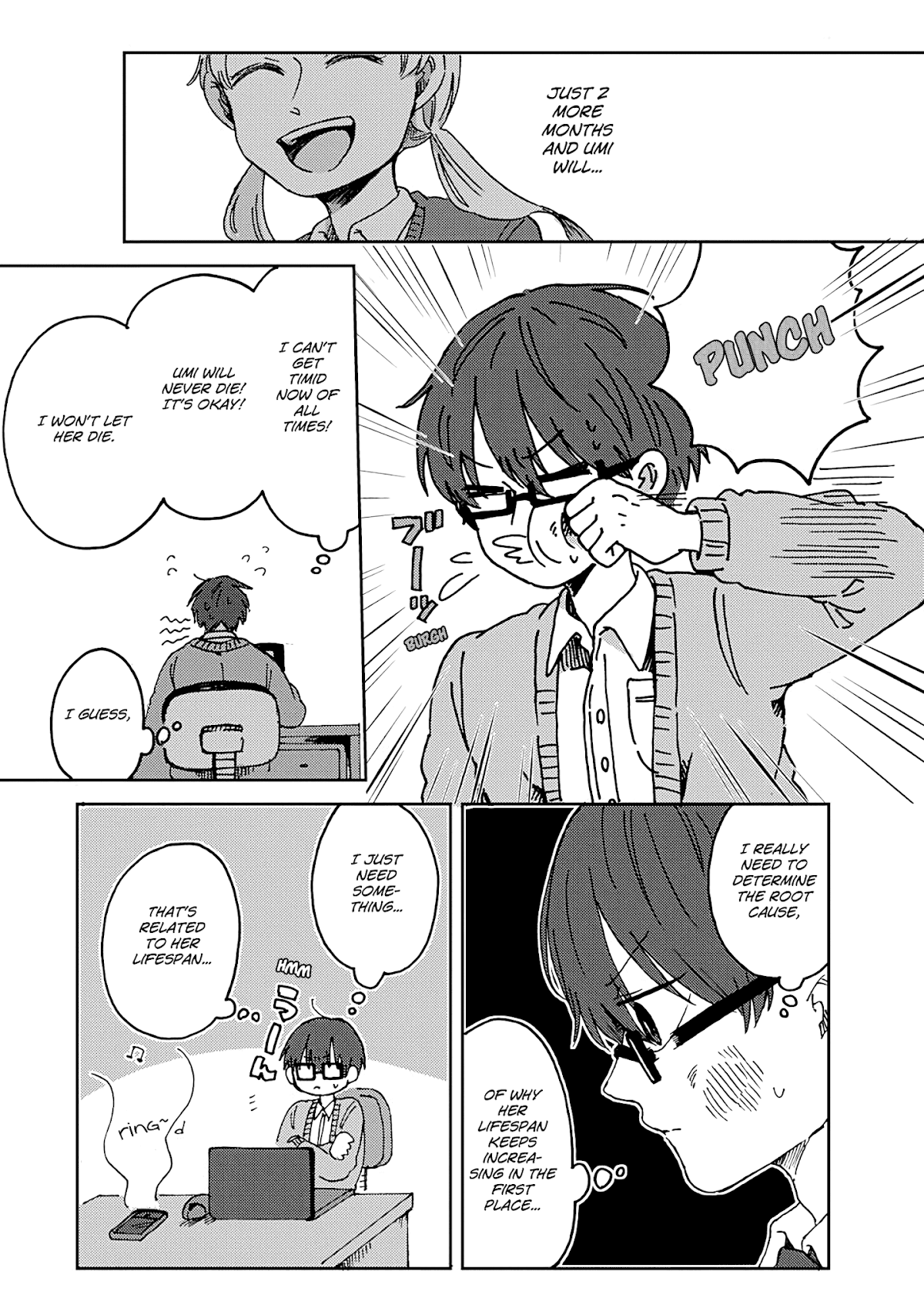 100 Days Until You Die Chapter 14 page 3 - Chapter 14: Date and a Strange Occurence