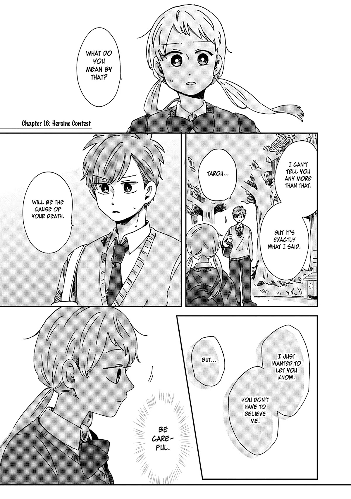 100 Days Until You Die Chapter 16 page 1 - Chapter 16: Heroine Contest