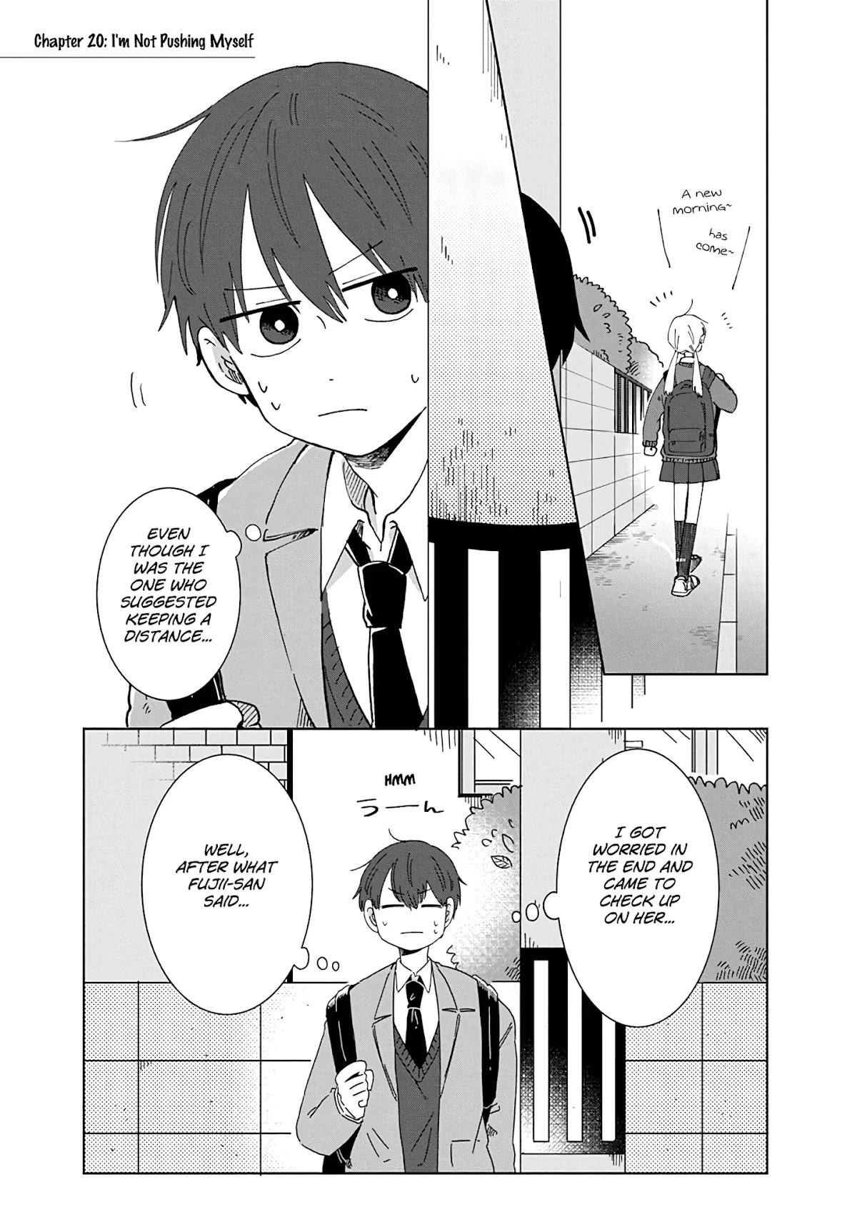 100 Days Until You Die Chapter 20 page 1 - Chapter 20: I'm Not Pushing Myself
