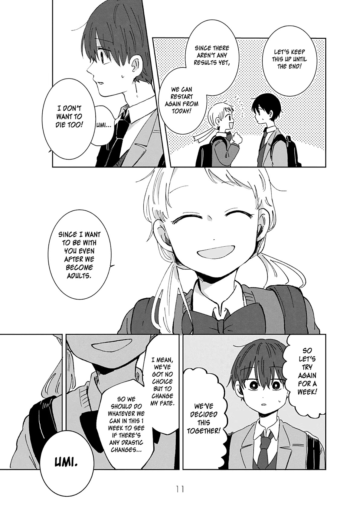 100 Days Until You Die Chapter 20 page 9 - Chapter 20: I'm Not Pushing Myself