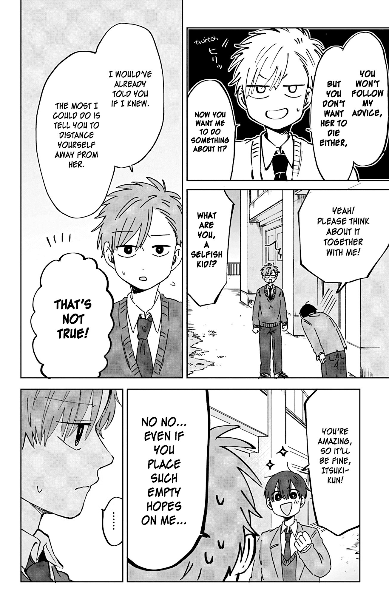 100 Days Until You Die Chapter 22 page 12 - Chapter 22: I Want To Be With You