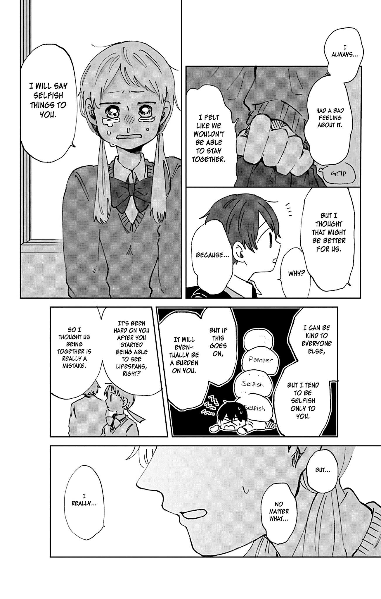100 Days Until You Die Chapter 22 page 8 - Chapter 22: I Want To Be With You