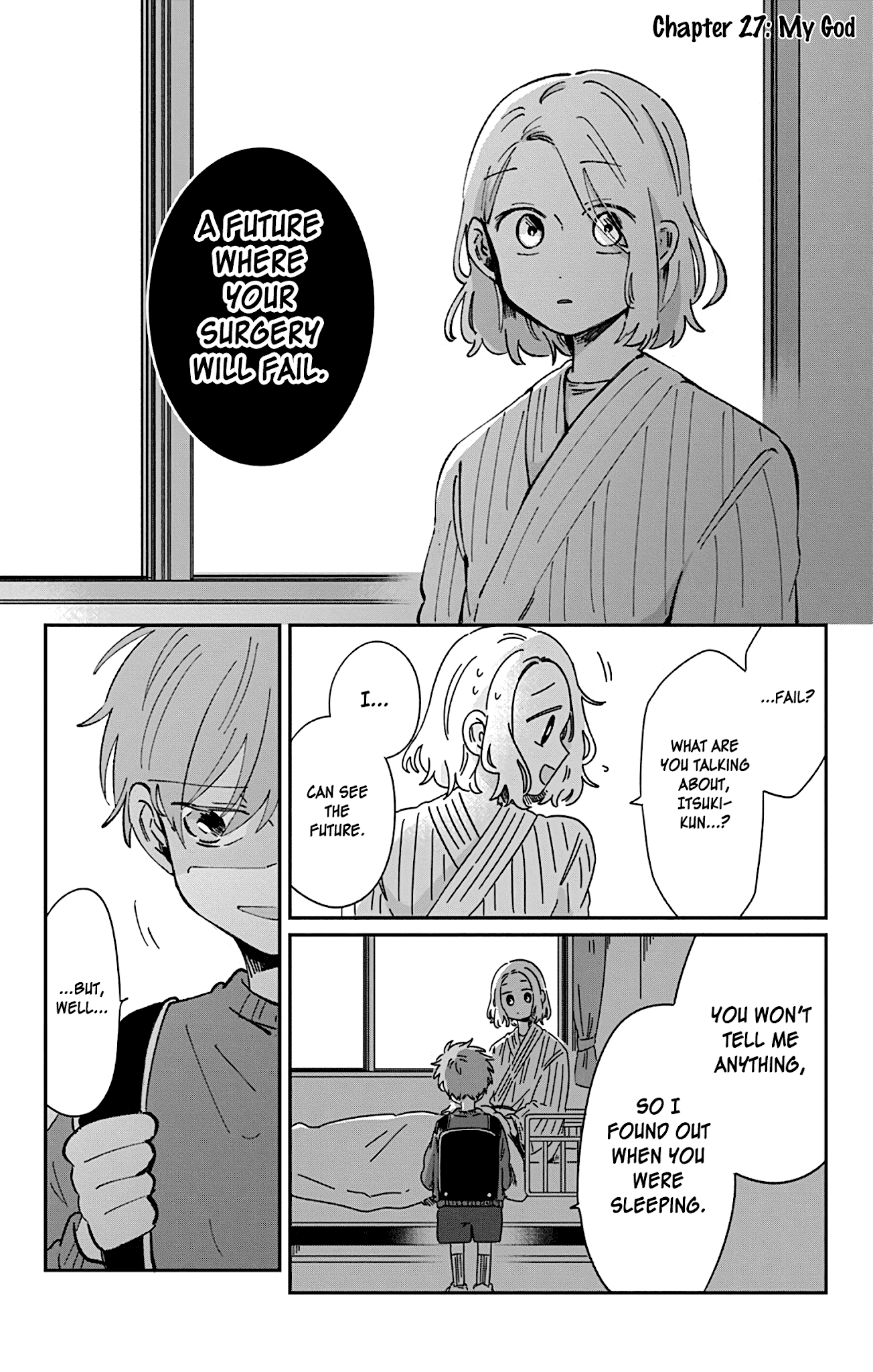 100 Days Until You Die Chapter 27 page 1 - Chapter 27: My God