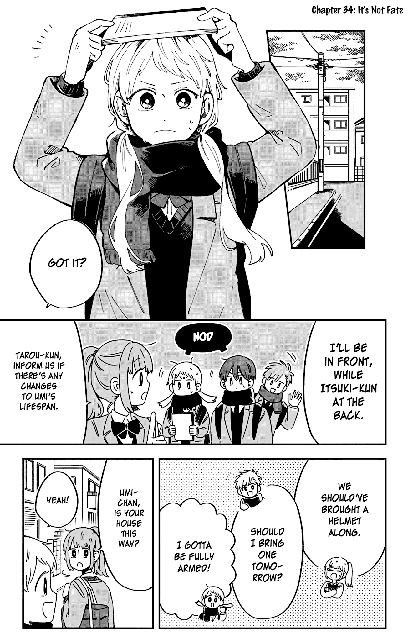 100 Days Until You Die Chapter 34 page 1 - Chapter 34: It's Not Fate