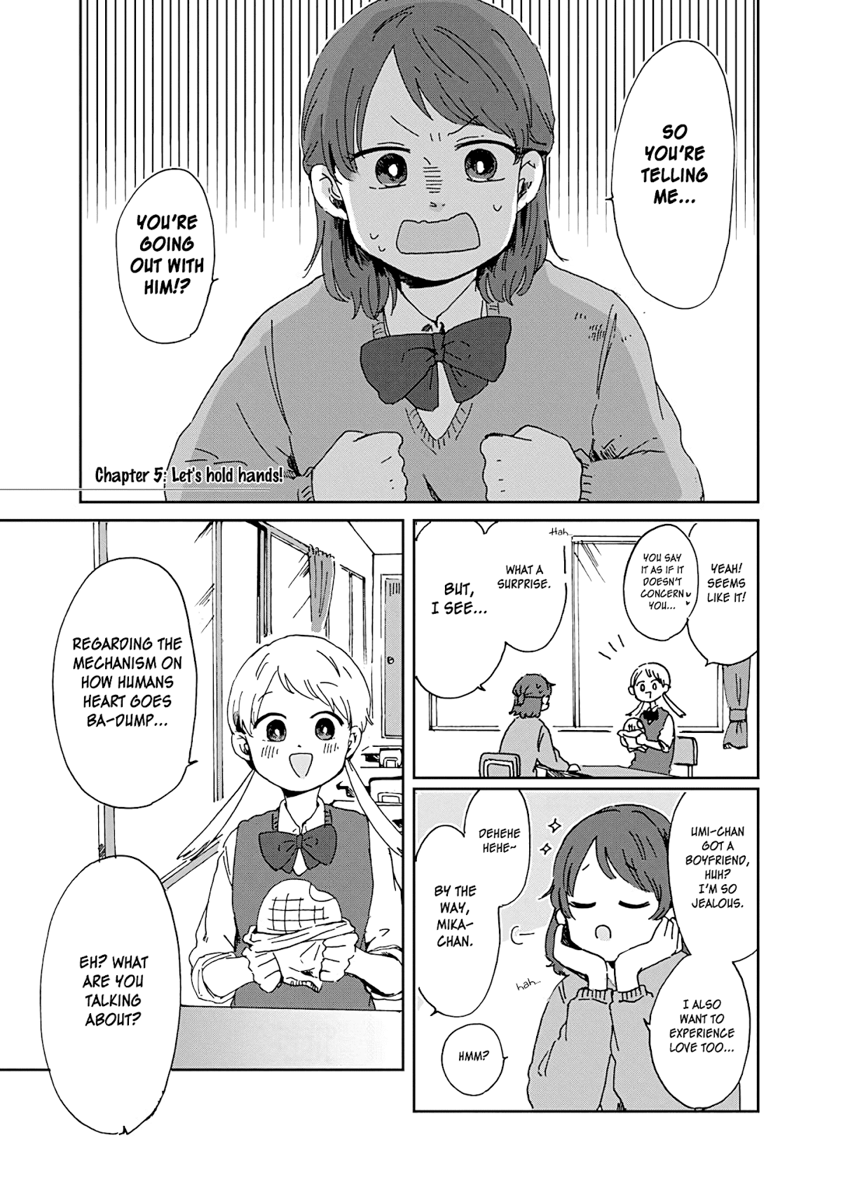100 Days Until You Die Chapter 5 page 3 - Chapter 5: Let's Hold Hands!