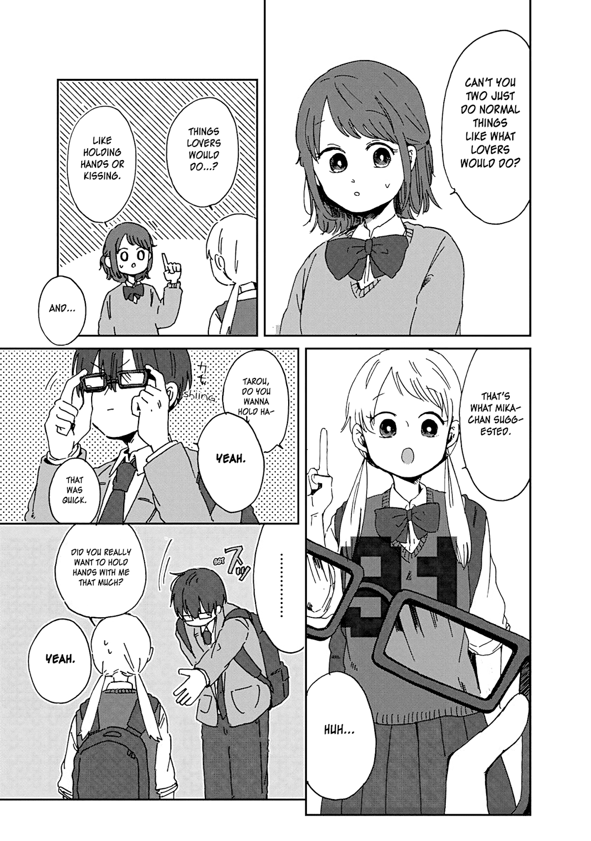 100 Days Until You Die Chapter 5 page 5 - Chapter 5: Let's Hold Hands!