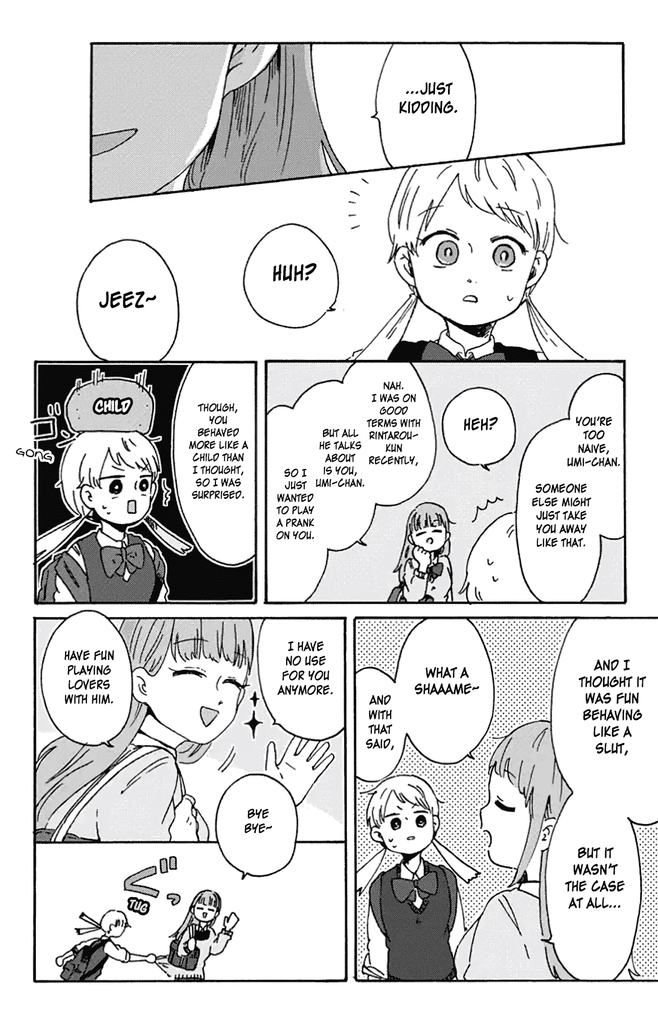100 Days Until You Die Chapter 7.2 page 2 - Chapter 7.2: Take Caution Against Minori-chan (Second Half)
