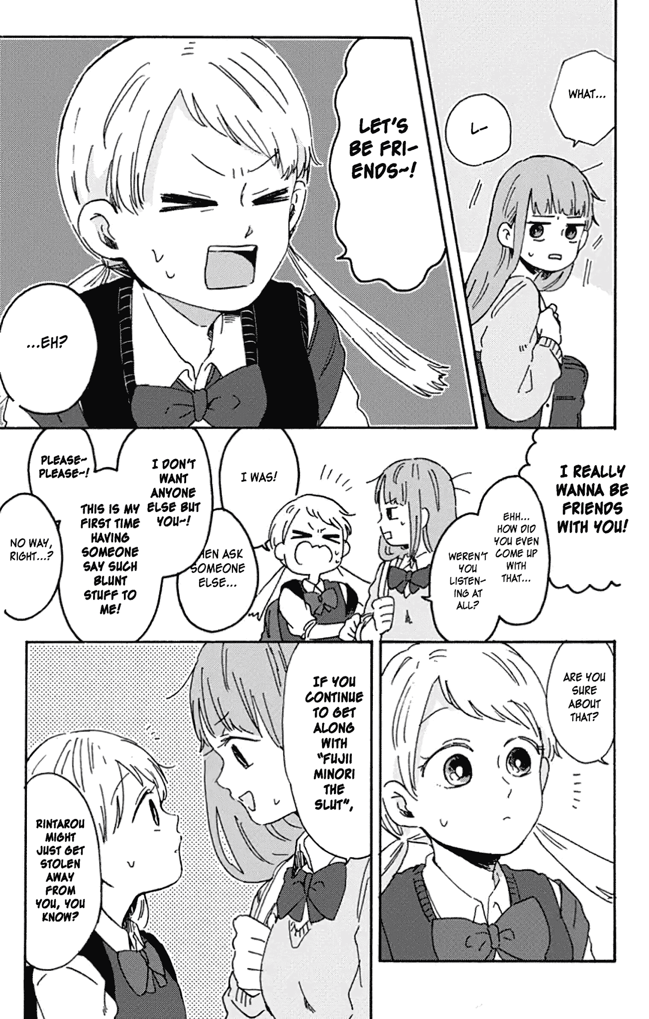 100 Days Until You Die Chapter 7.2 page 3 - Chapter 7.2: Take Caution Against Minori-chan (Second Half)