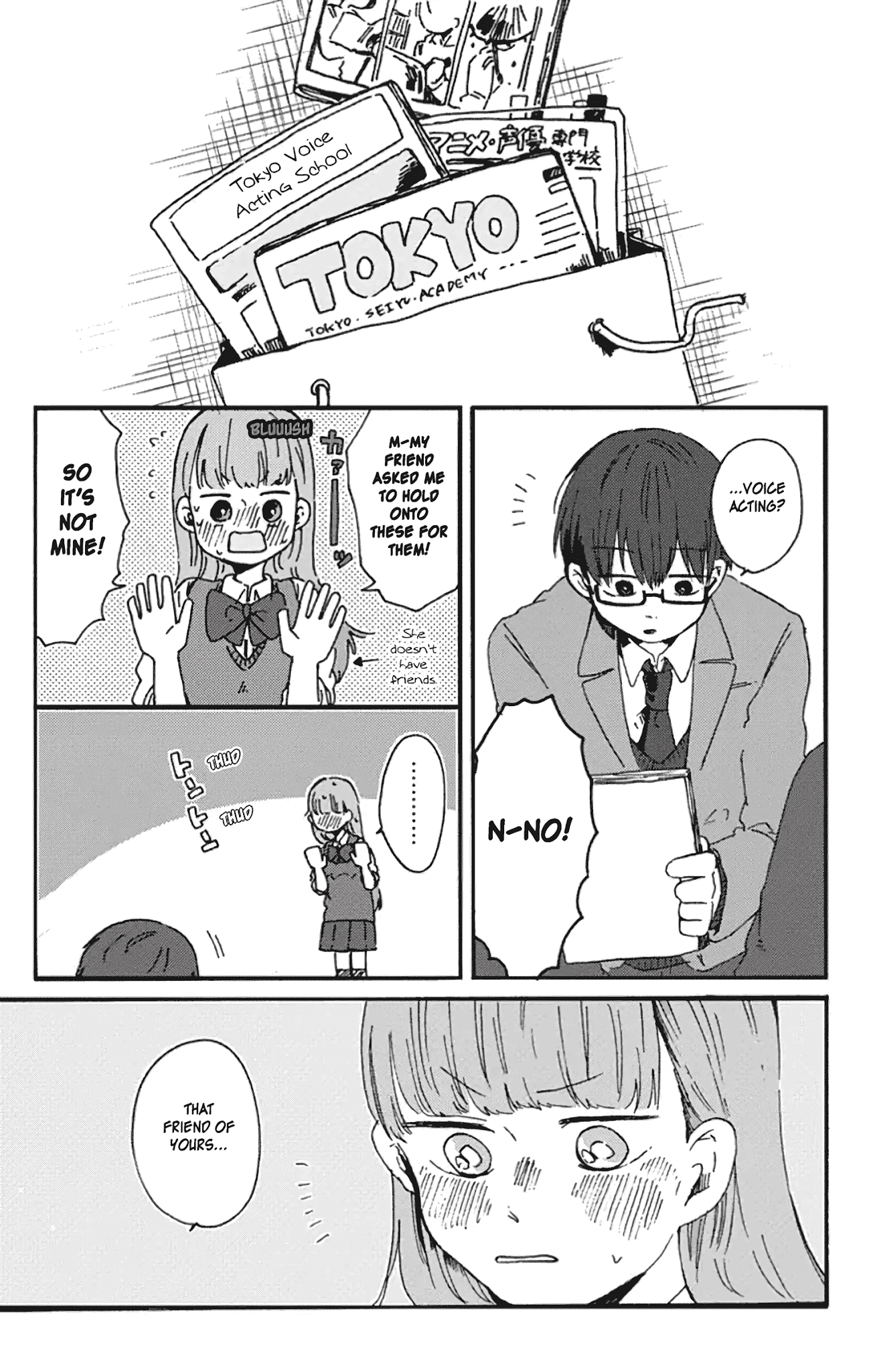 100 Days Until You Die Chapter 7.2 page 9 - Chapter 7.2: Take Caution Against Minori-chan (Second Half)