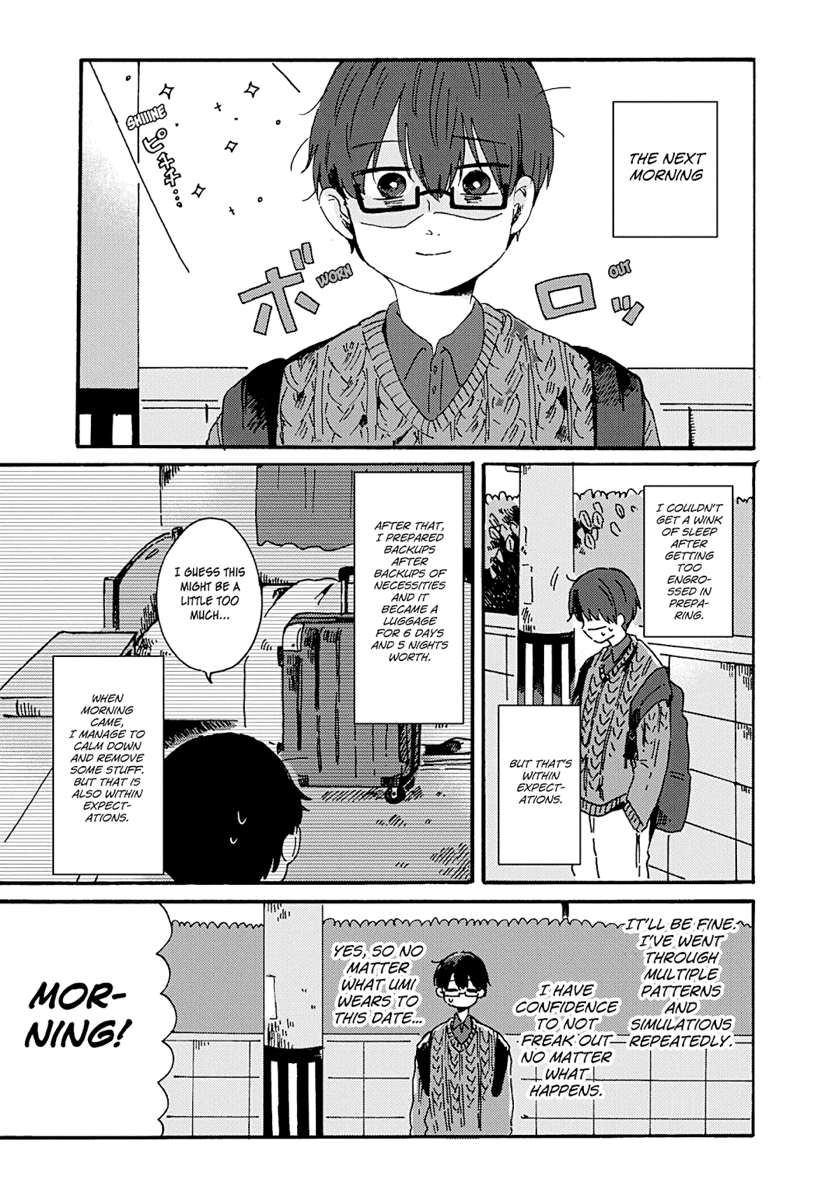 100 Days Until You Die Chapter 8.1 page 5 - Chapter 8.1: An Unexpected Problem At My First Date! (First Half)