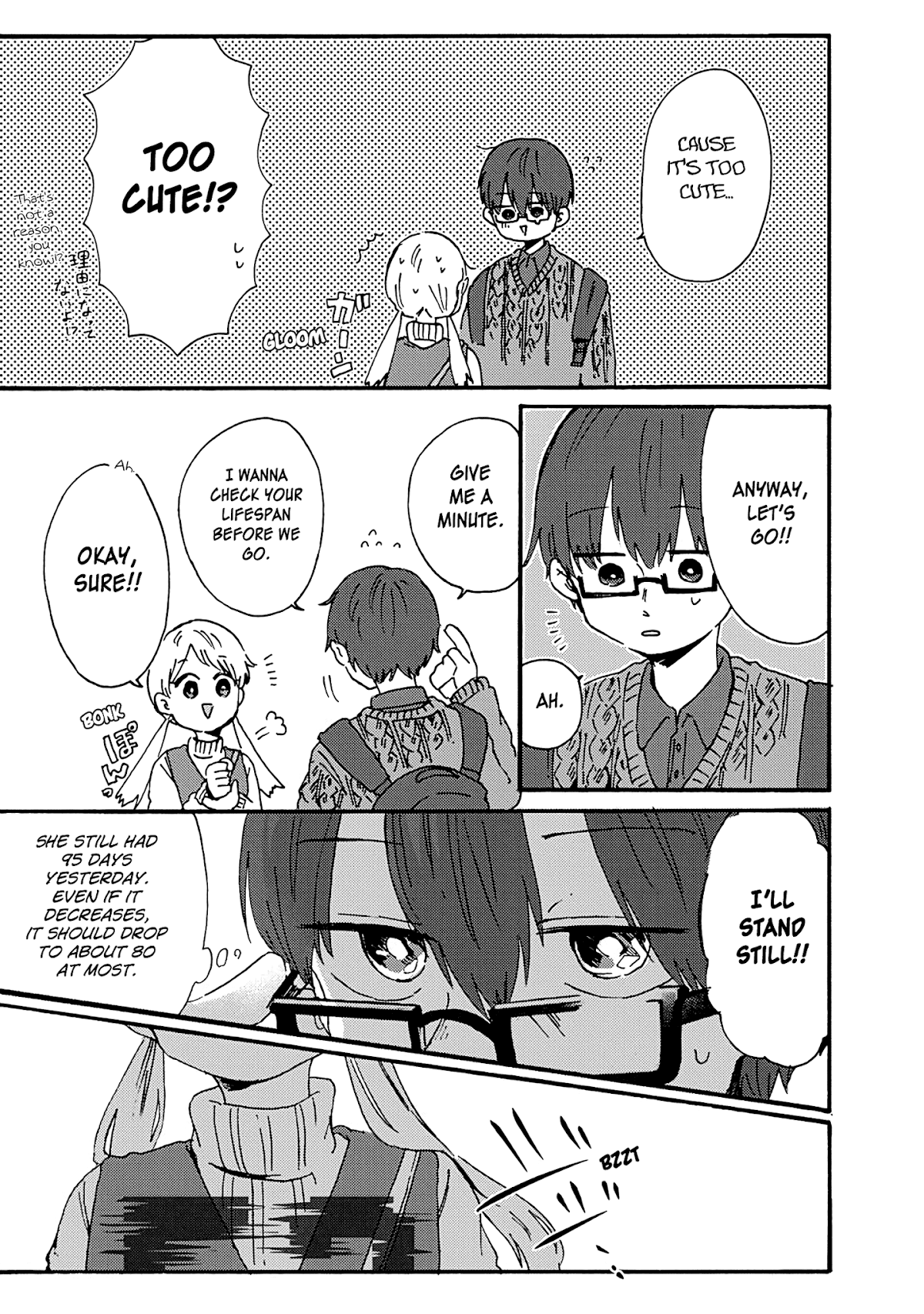 100 Days Until You Die Chapter 8.1 page 9 - Chapter 8.1: An Unexpected Problem At My First Date! (First Half)