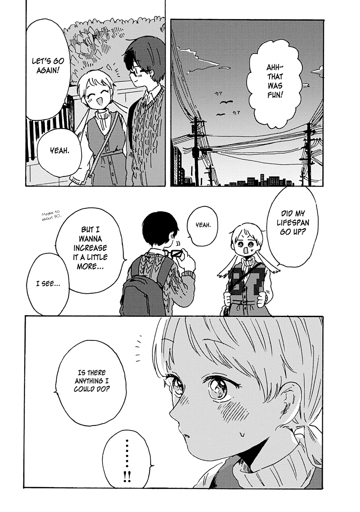 100 Days Until You Die Chapter 8.2 page 13 - Chapter 8.2: An Unexpected Problem At My First Date! (Second Half)