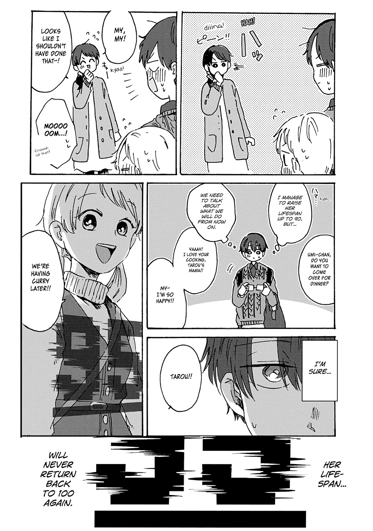 100 Days Until You Die Chapter 8.2 page 17 - Chapter 8.2: An Unexpected Problem At My First Date! (Second Half)