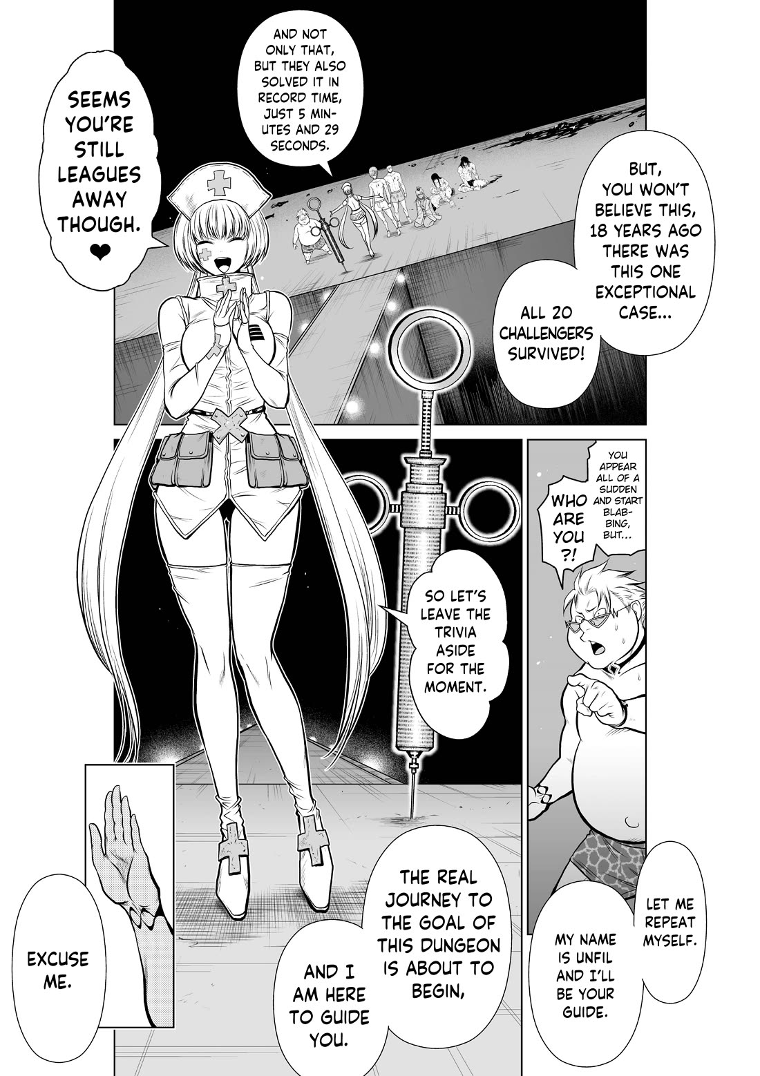 100 Floor Tower ~0.0001% Escape Probability~ Chapter 12 page 2 - Chapter 12