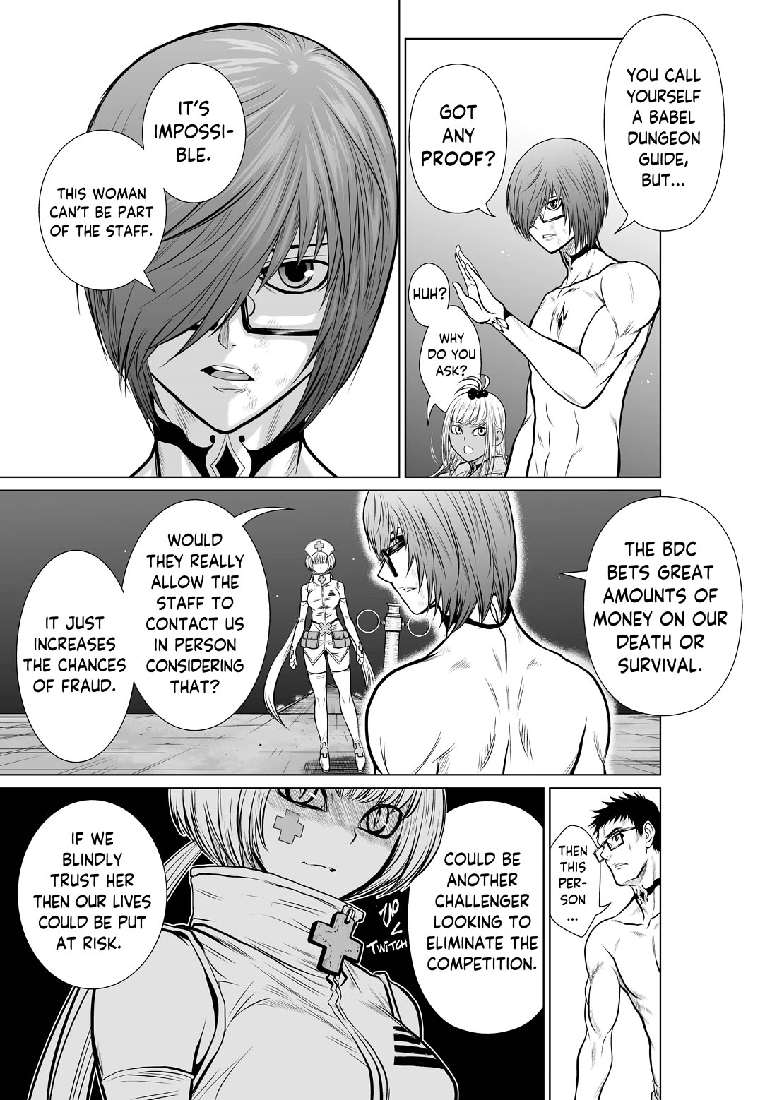 100 Floor Tower ~0.0001% Escape Probability~ Chapter 12 page 3 - Chapter 12