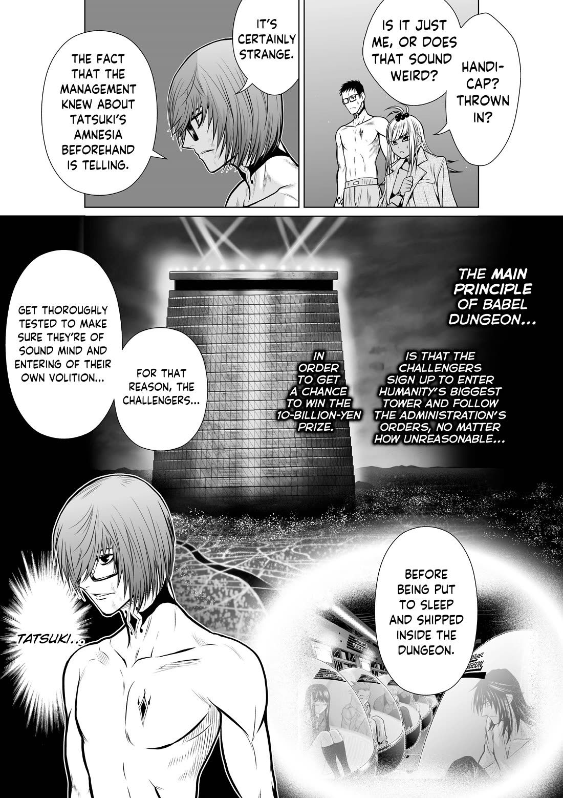 100 Floor Tower ~0.0001% Escape Probability~ Chapter 15 page 16 - Chapter 15