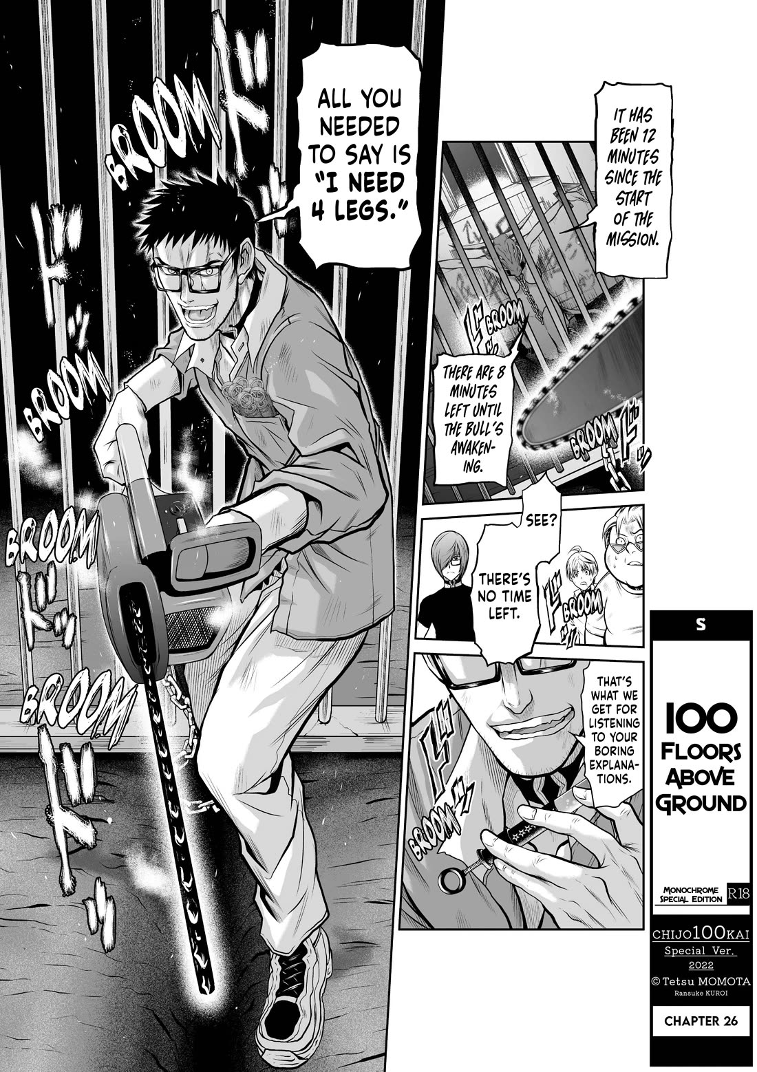 100 Floor Tower ~0.0001% Escape Probability~ Chapter 26 page 1 - Chapter 26