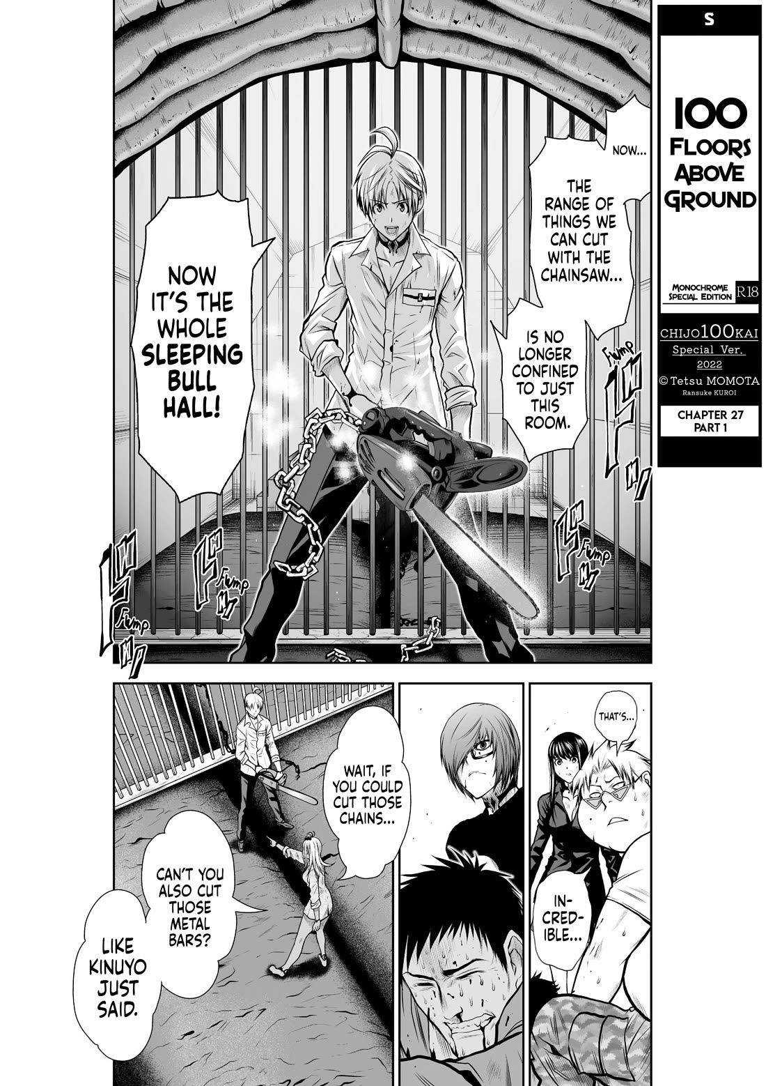 100 Floor Tower ~0.0001% Escape Probability~ Chapter 27.1 page 1 - Chapter 27.1