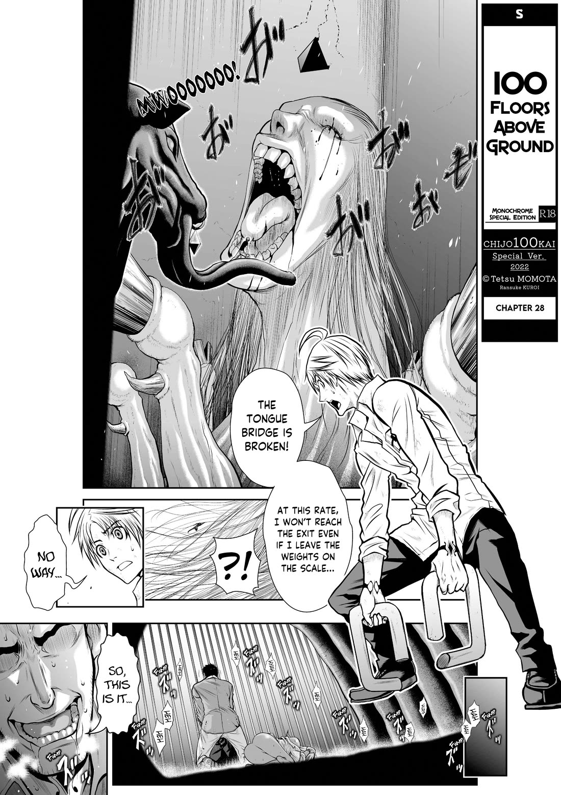 100 Floor Tower ~0.0001% Escape Probability~ Chapter 28 page 1 - Chapter 28