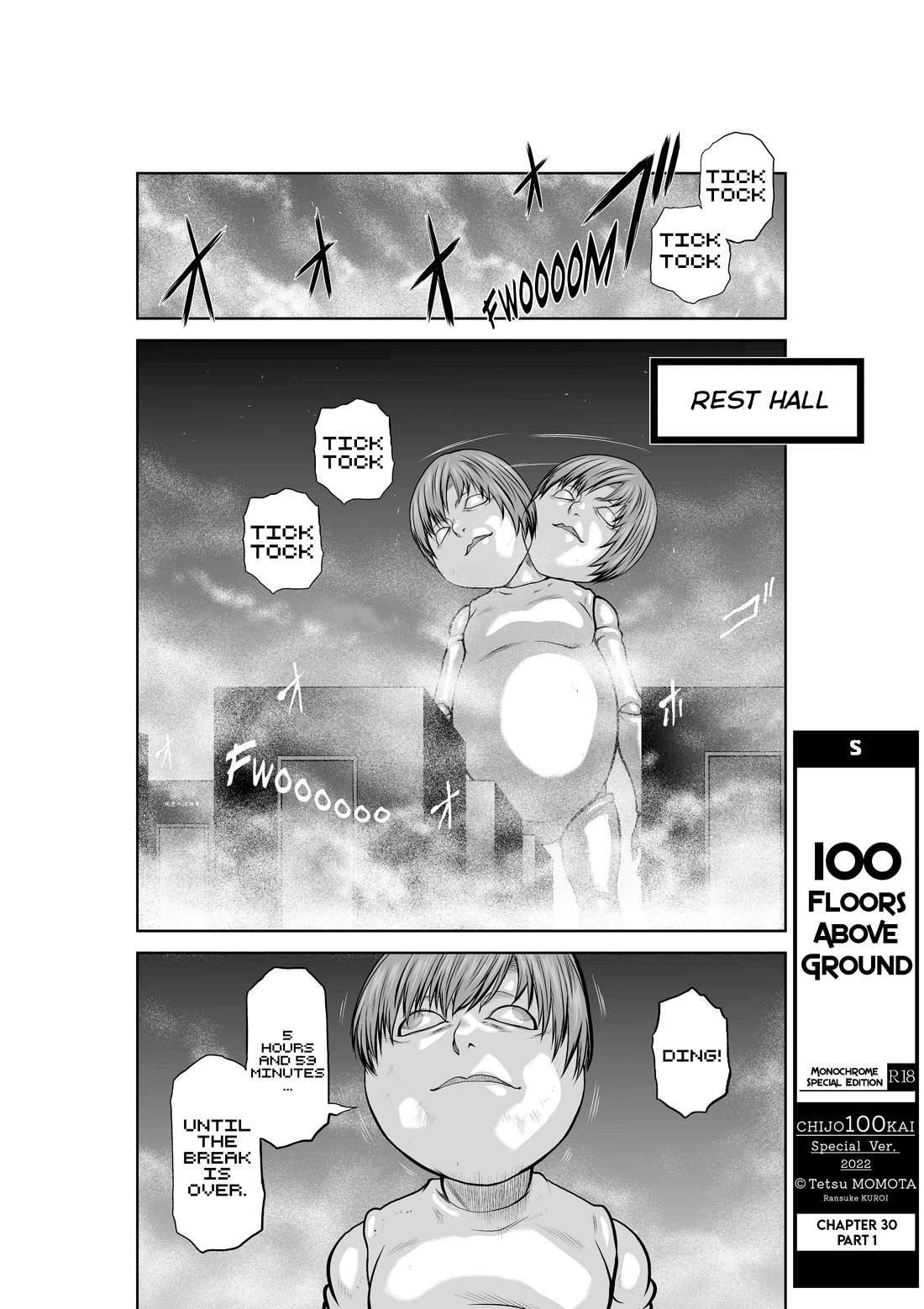 100 Floor Tower ~0.0001% Escape Probability~ Chapter 30.1 page 1 - Chapter 30.1