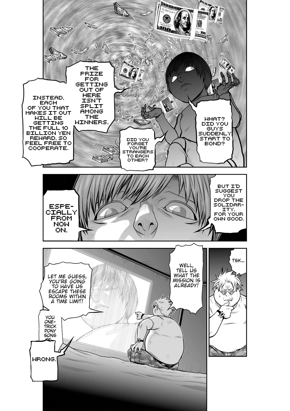 100 Floor Tower ~0.0001% Escape Probability~ Chapter 32 page 25 - Chapter 32