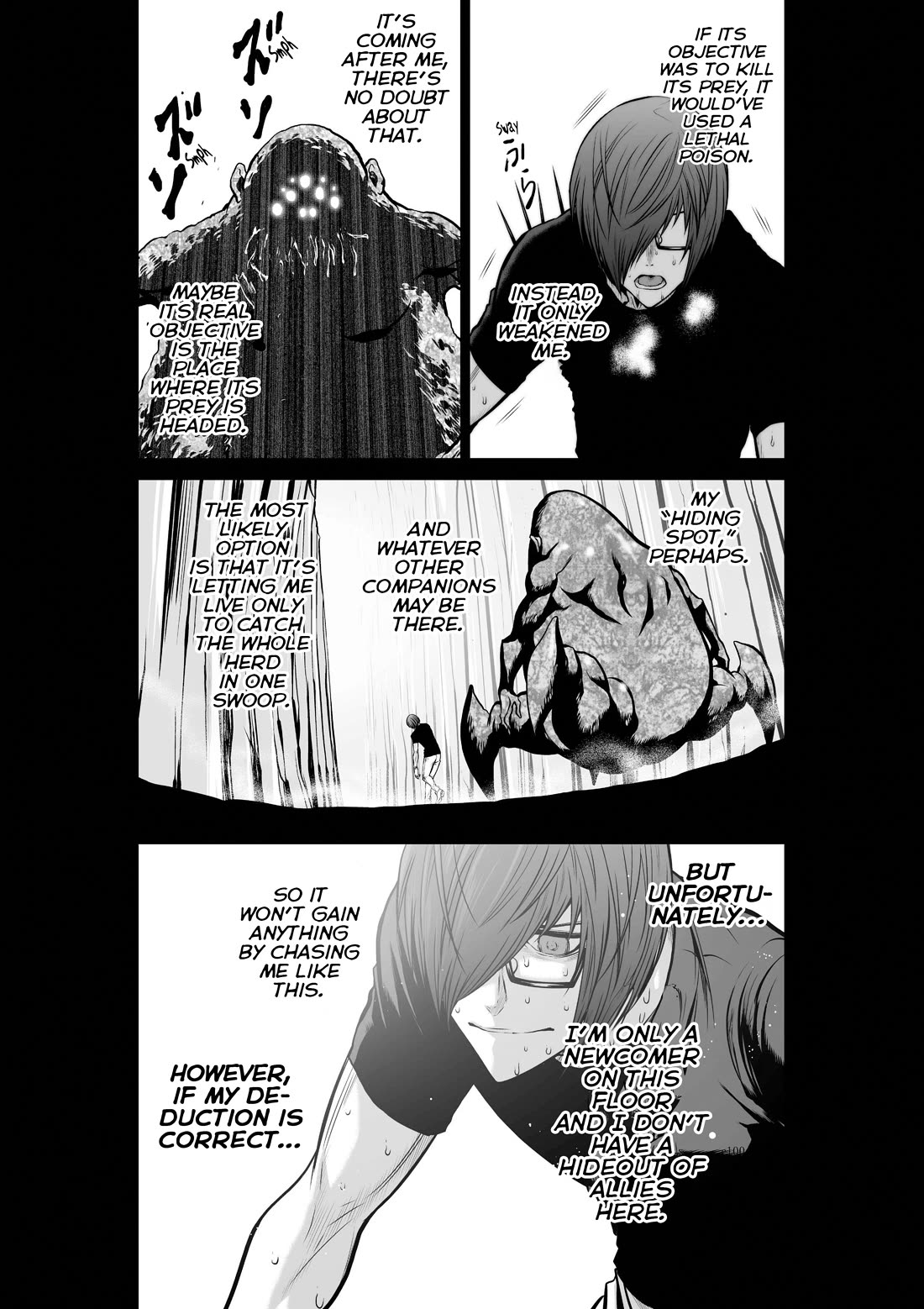 100 Floor Tower ~0.0001% Escape Probability~ Chapter 36 page 11 - Chapter 36