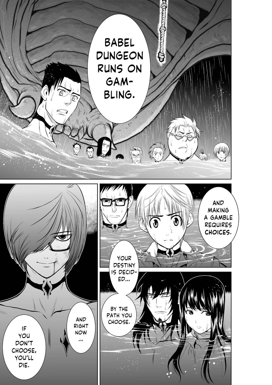100 Floor Tower ~0.0001% Escape Probability~ Chapter 7 page 9 - Chapter 7: Ch. 7 (R18)