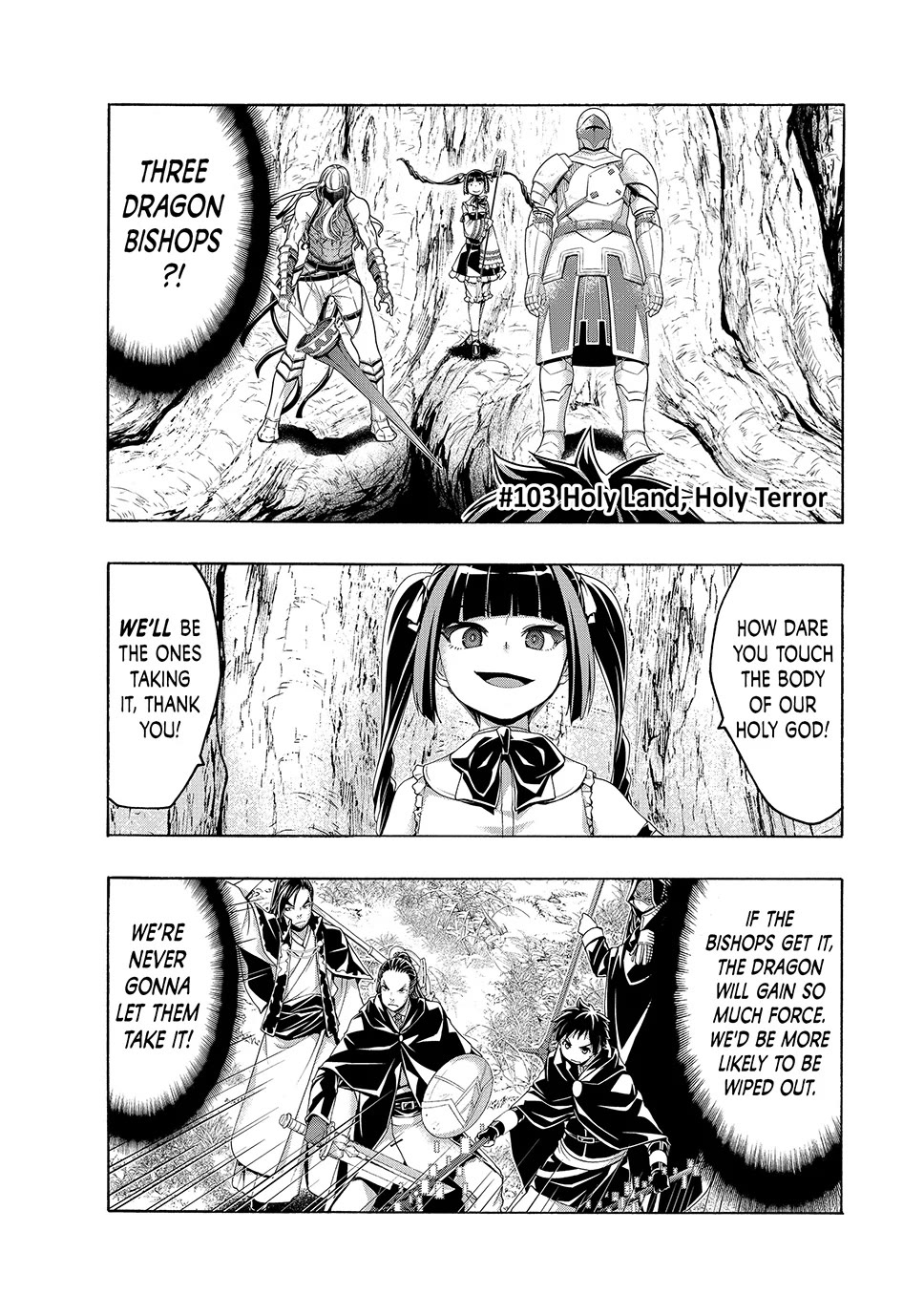 100-man no Inochi no Ue ni Ore wa Tatte Iru Chapter 103 page 1 - Chapter 103