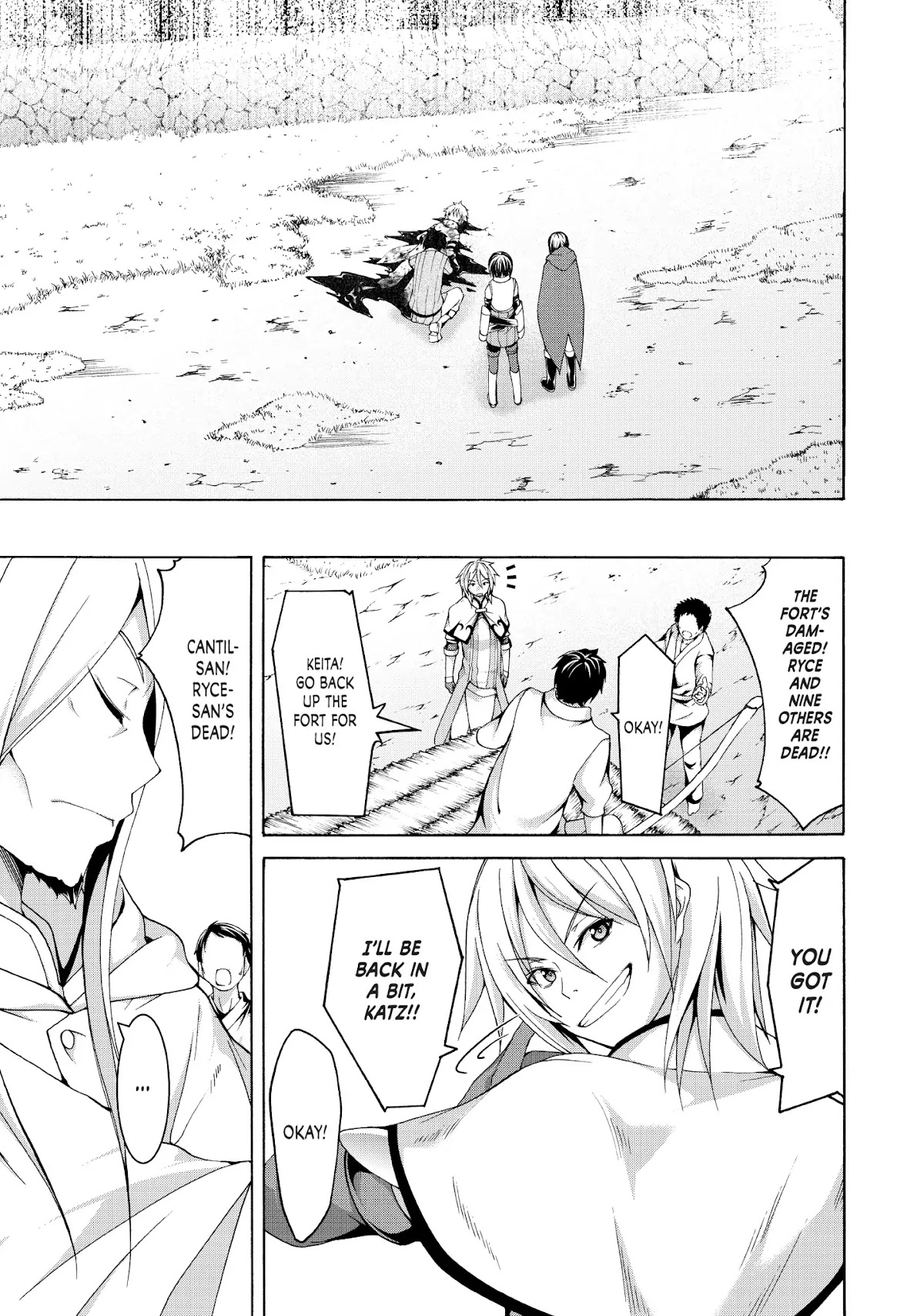 100-man no Inochi no Ue ni Ore wa Tatte Iru Chapter 17 page 35 - Chapter 17
