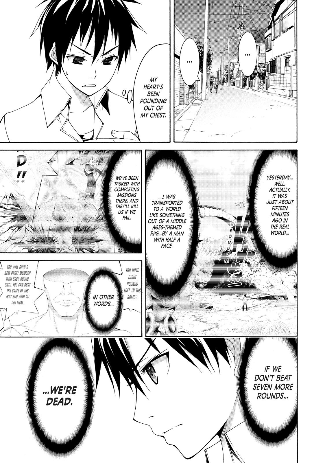 100-man no Inochi no Ue ni Ore wa Tatte Iru Chapter 2 page 1 - Chapter 2
