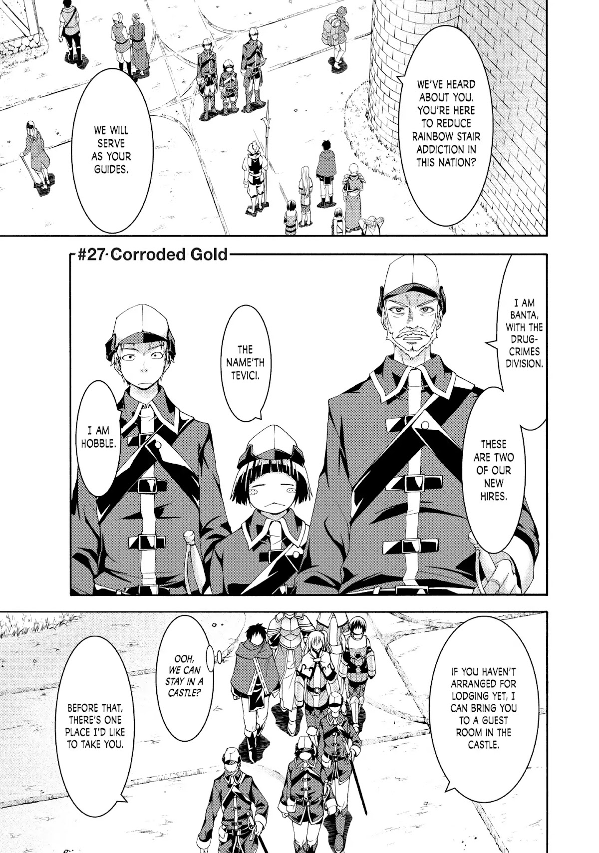 100-man no Inochi no Ue ni Ore wa Tatte Iru Chapter 27 page 1 - Chapter 27